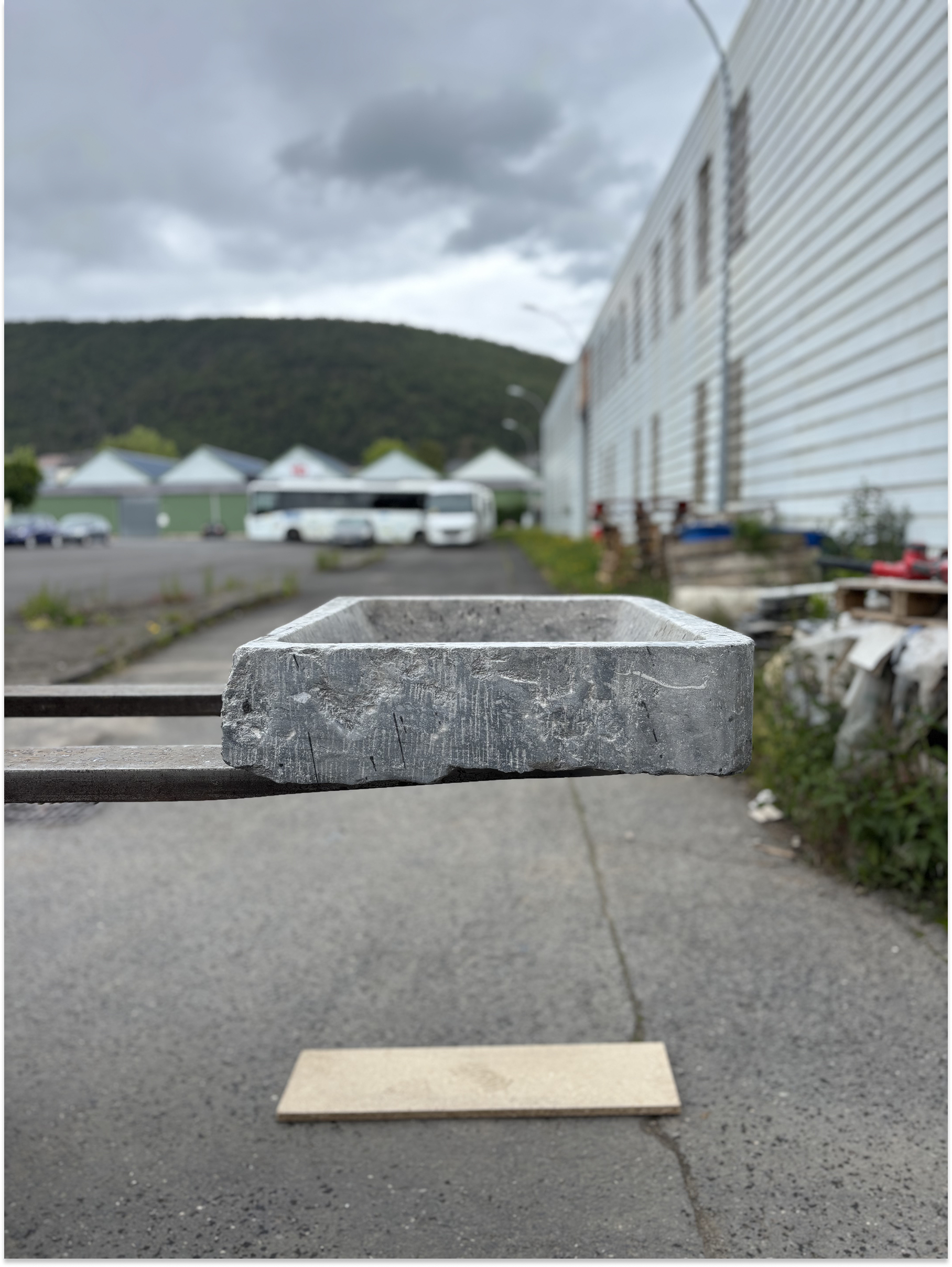 Superb Antique Belgian Bluestone Sink