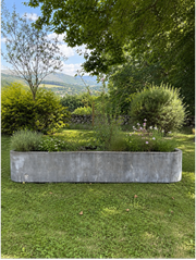 Antique Belgian Bluestone Planter