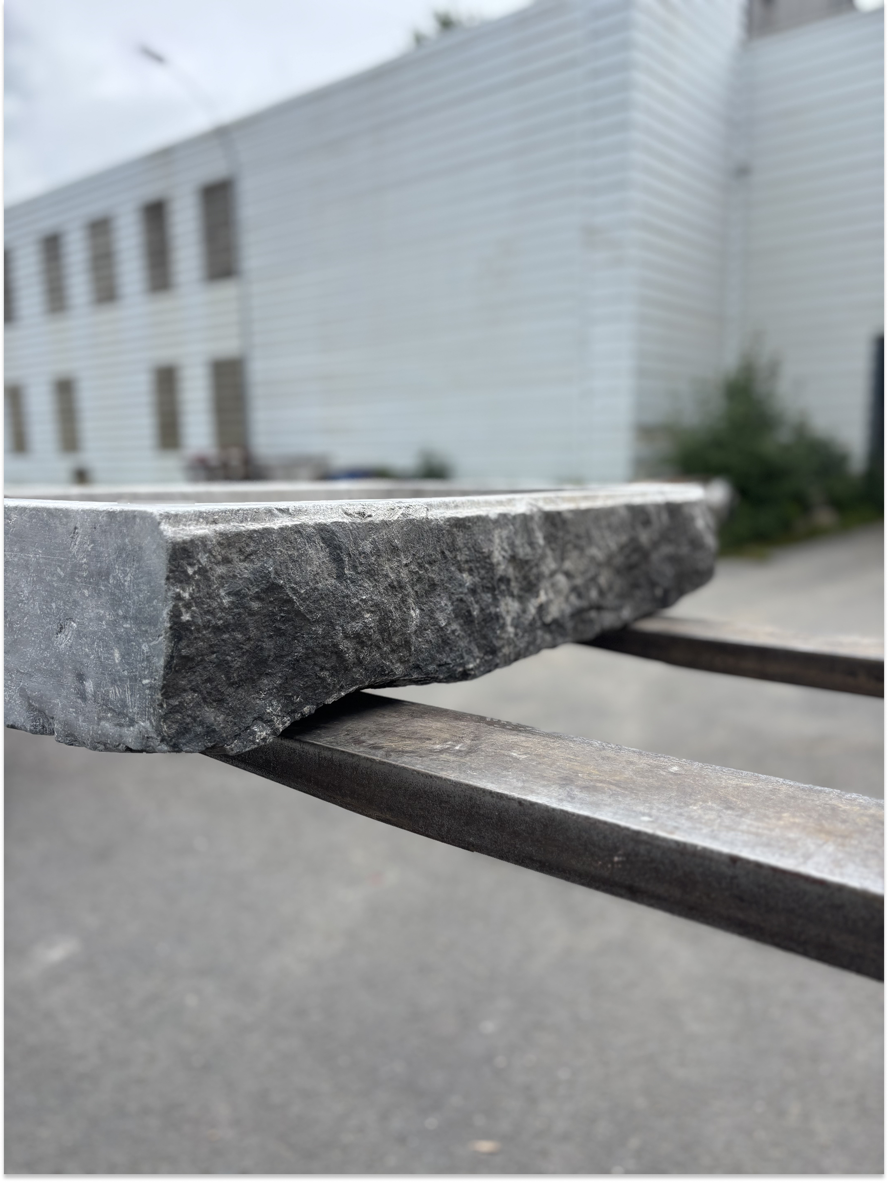 Superb Antique Belgian Bluestone Sink
