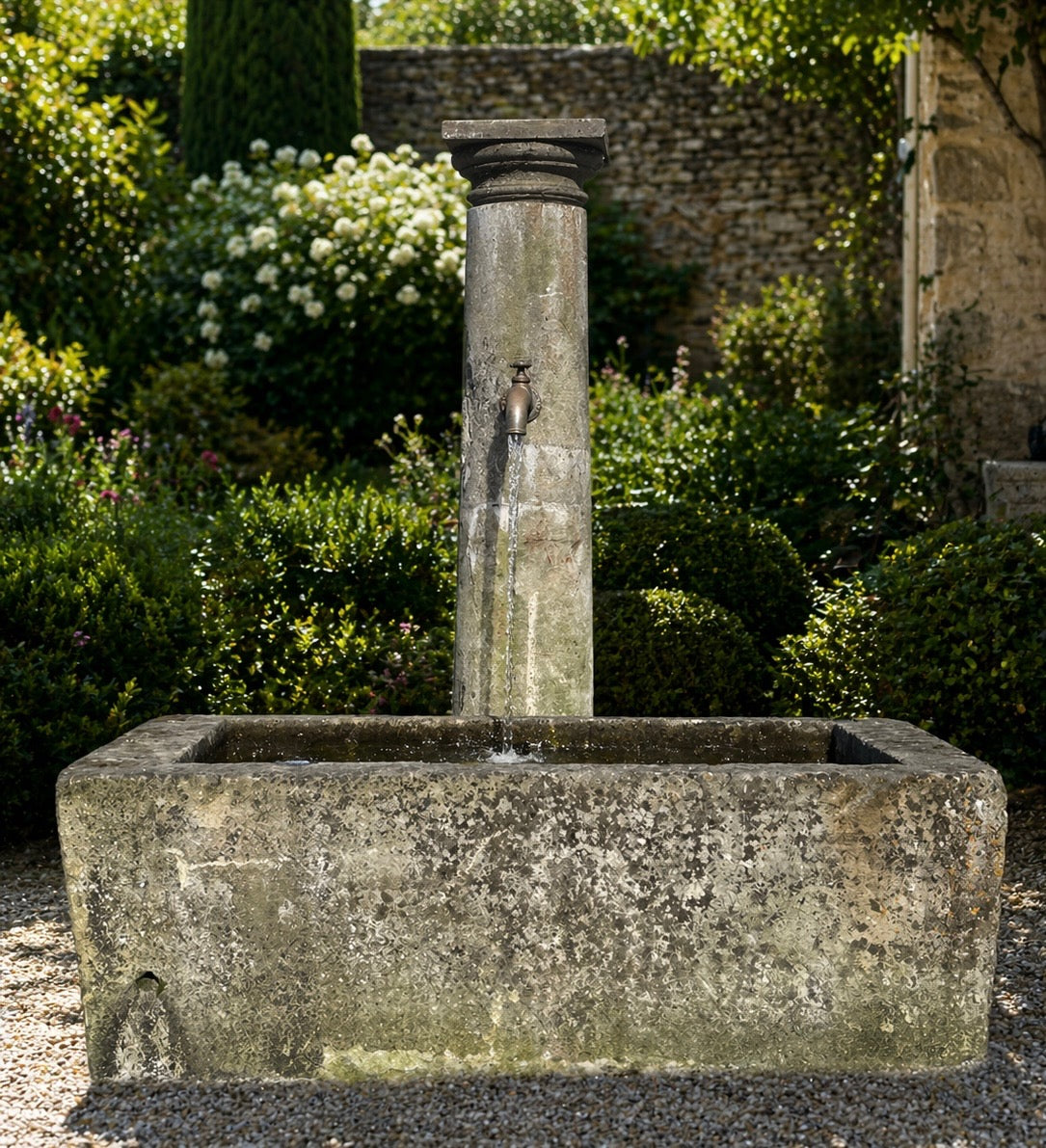 Beautiful Antique Stone Fountain