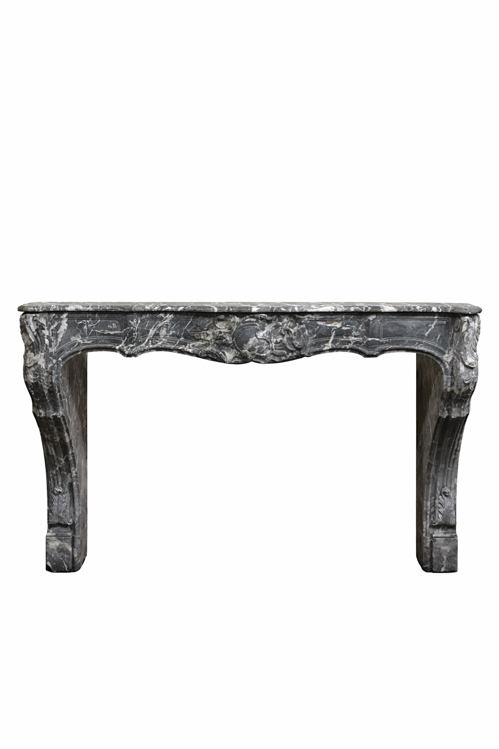 Majestic Old Louis XV Marble Fireplace | 18th Century