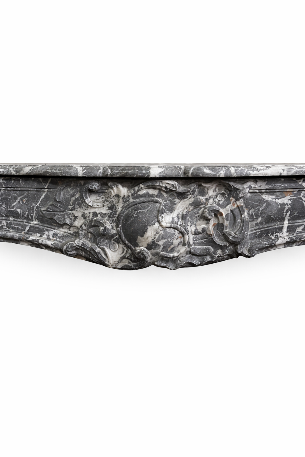 Majestic Old Louis XV Marble Fireplace | 18th Century