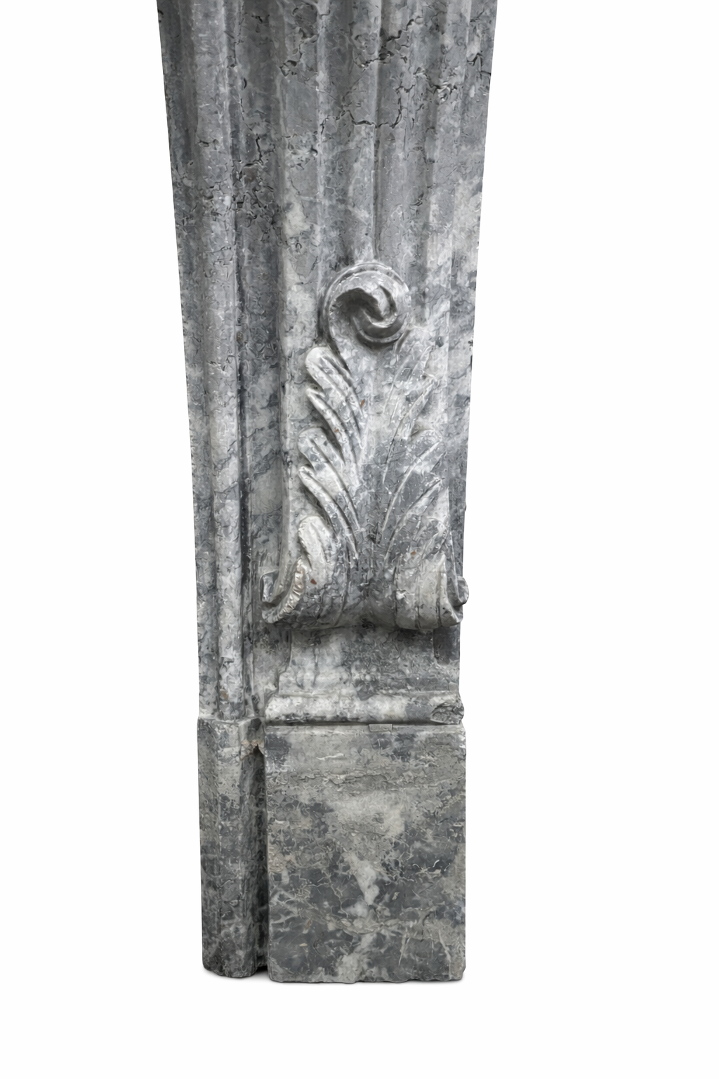 Majestic Old Louis XV Marble Fireplace | 18th Century