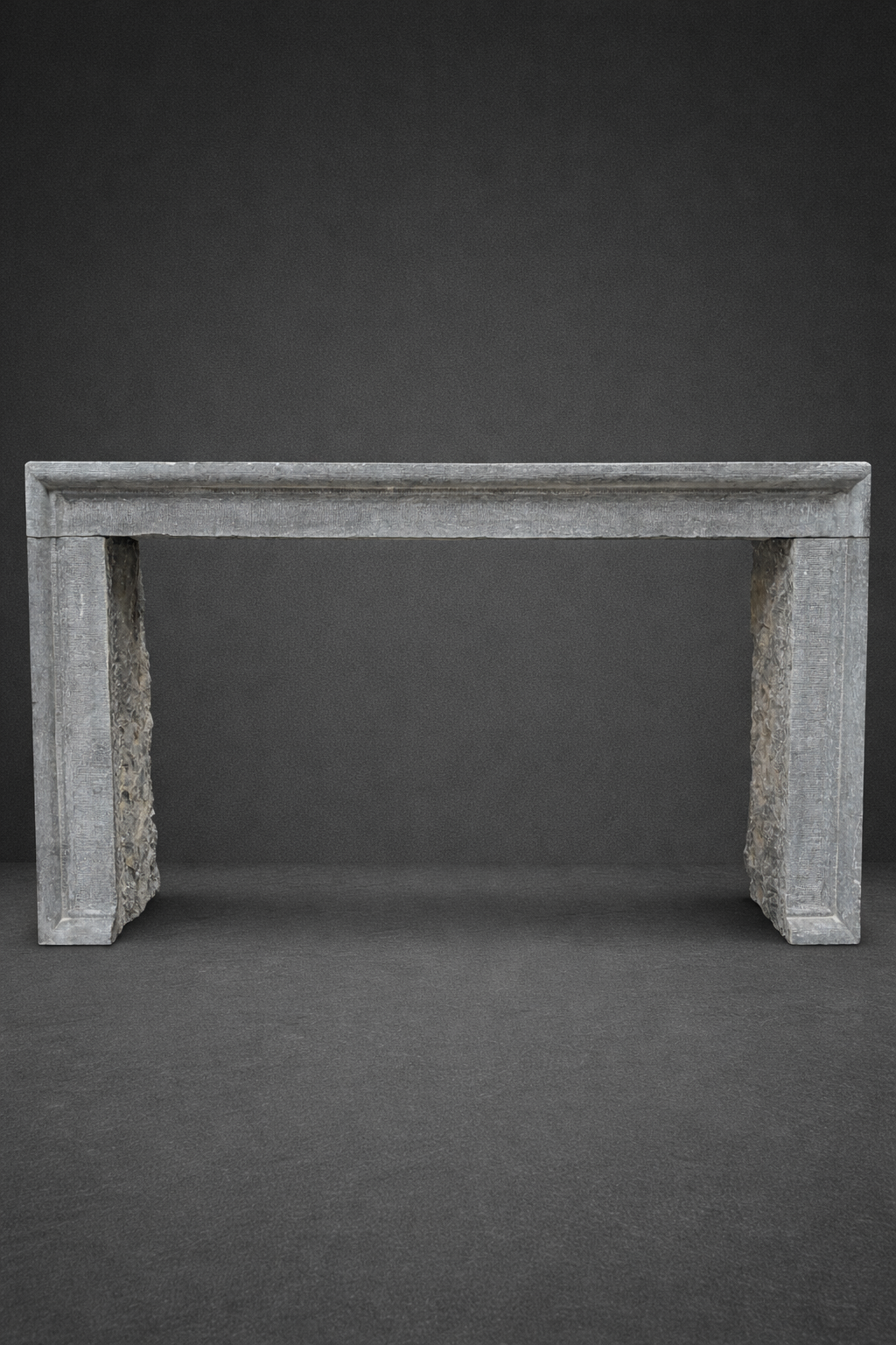 Belgian blue stone fireplace surround | 19th century