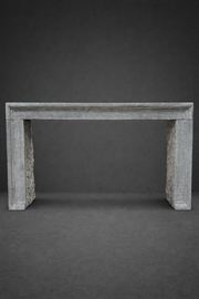 Belgian blue stone fireplace surround | 19th century