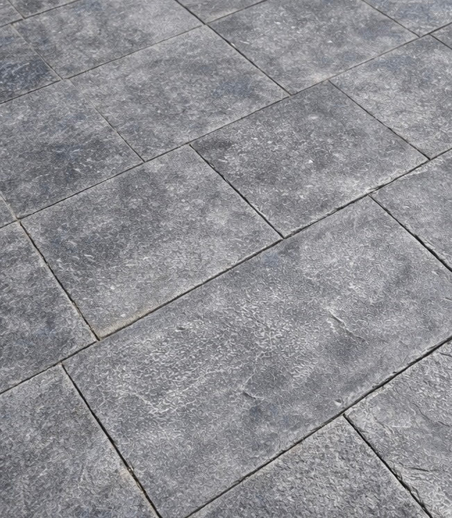 Reissue Of Old Belgian Blue Stone Tiles