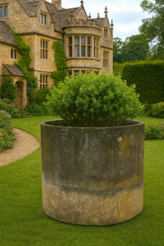 Antique Round Stone Trough