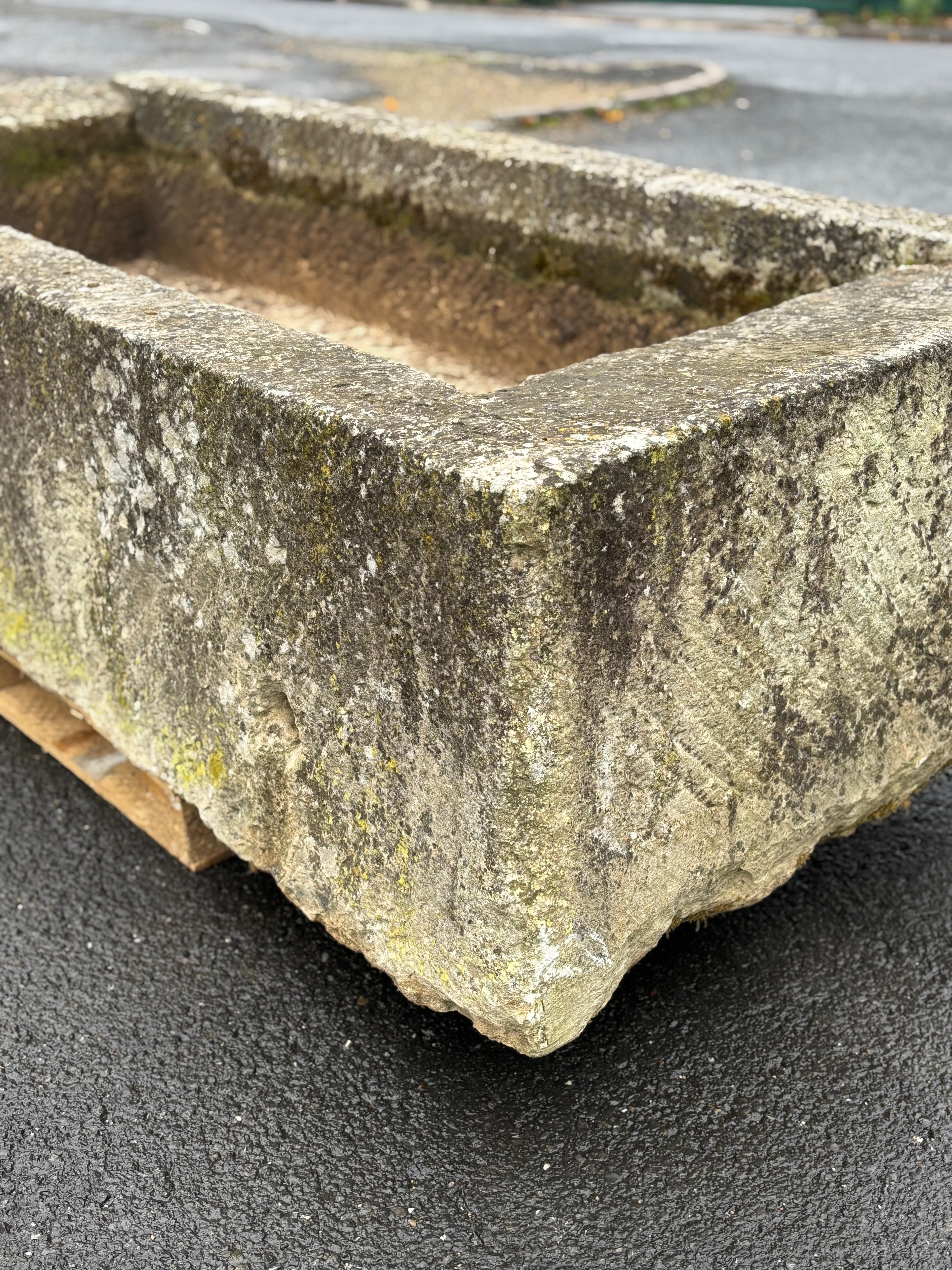 Antique Stone Basin | Rare Architectural Garden Feature