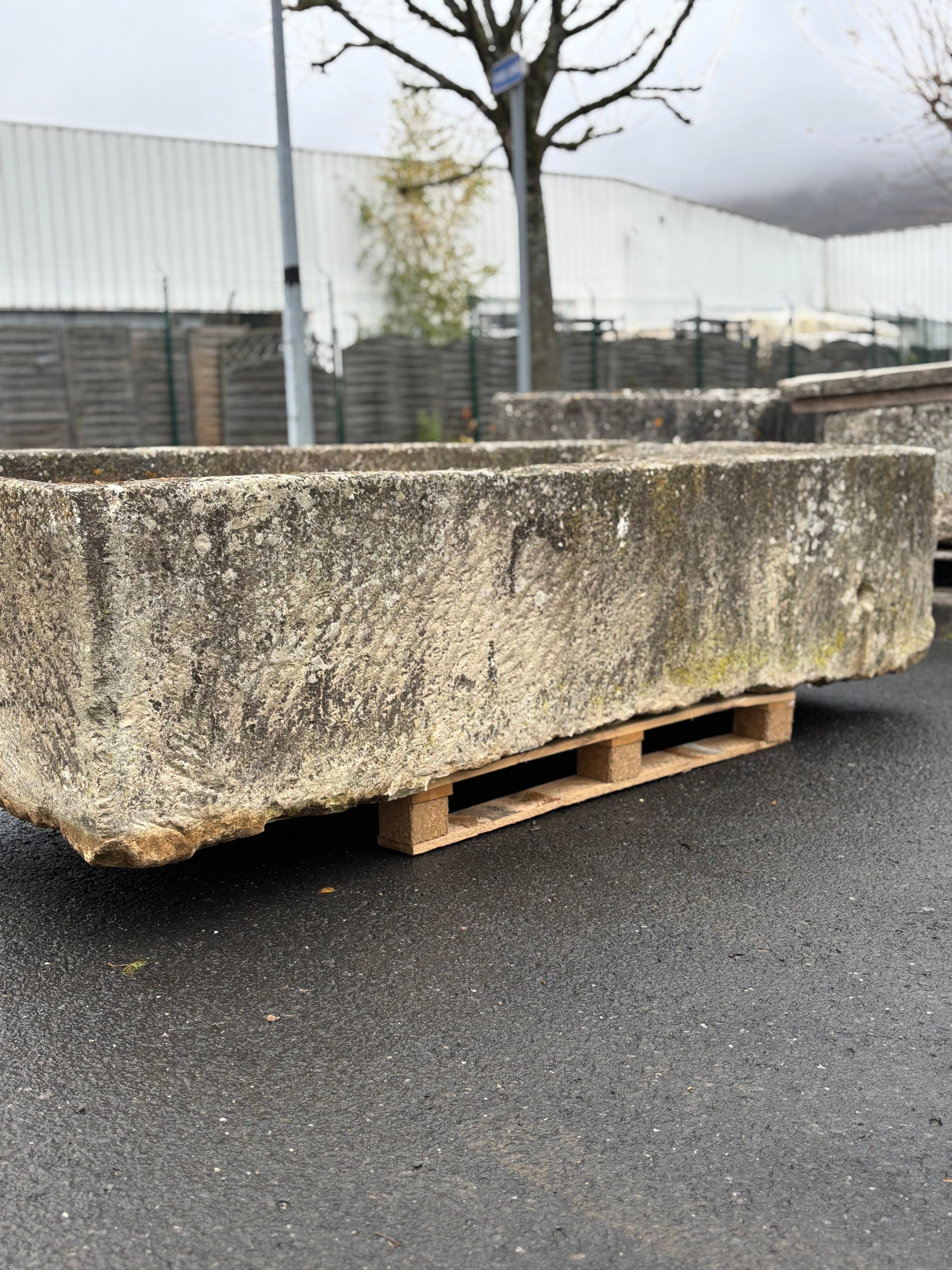 Antique Stone Basin | Rare Architectural Garden Feature