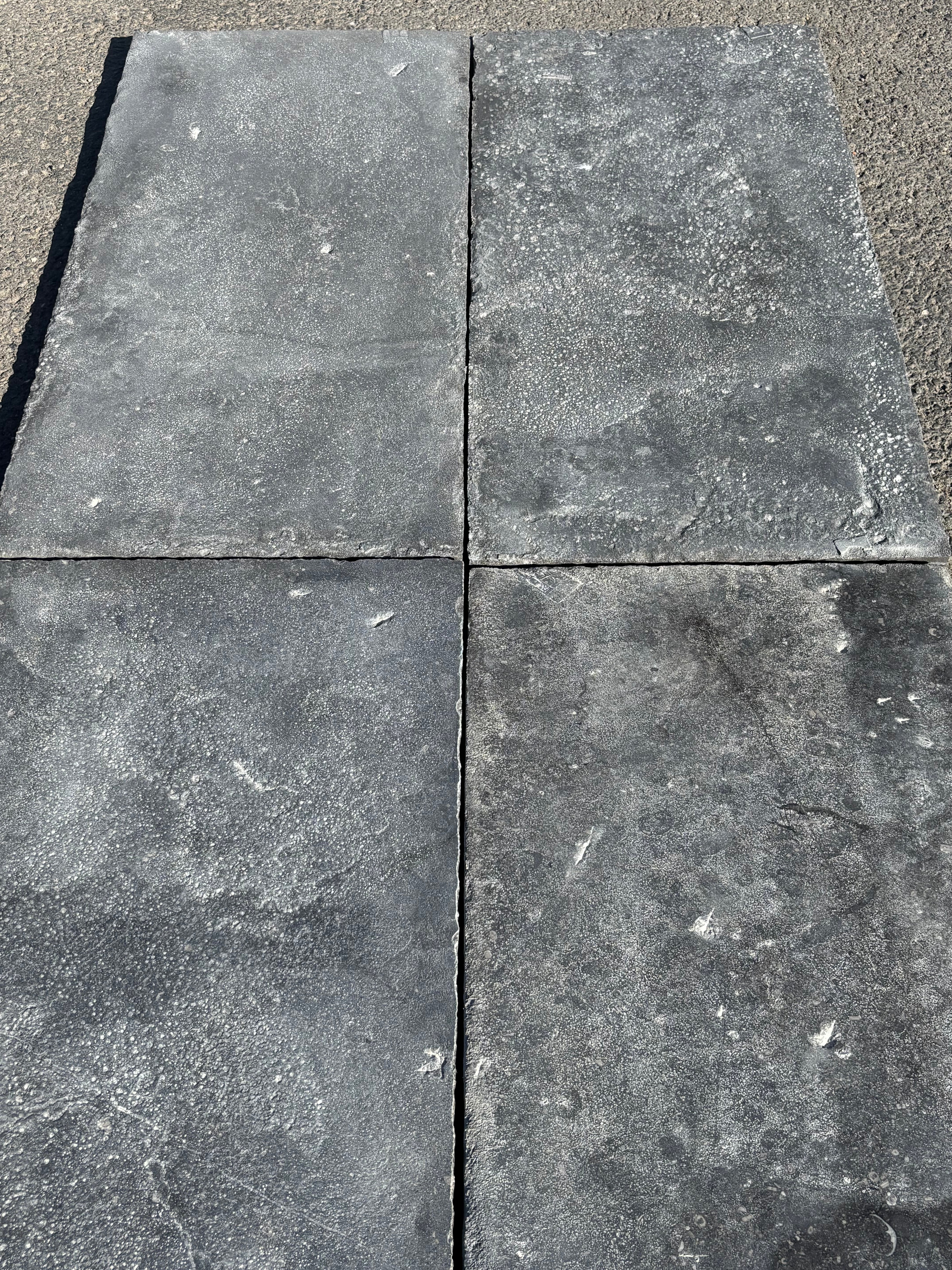 Reissue Of Old Belgian Blue Stone Tiles