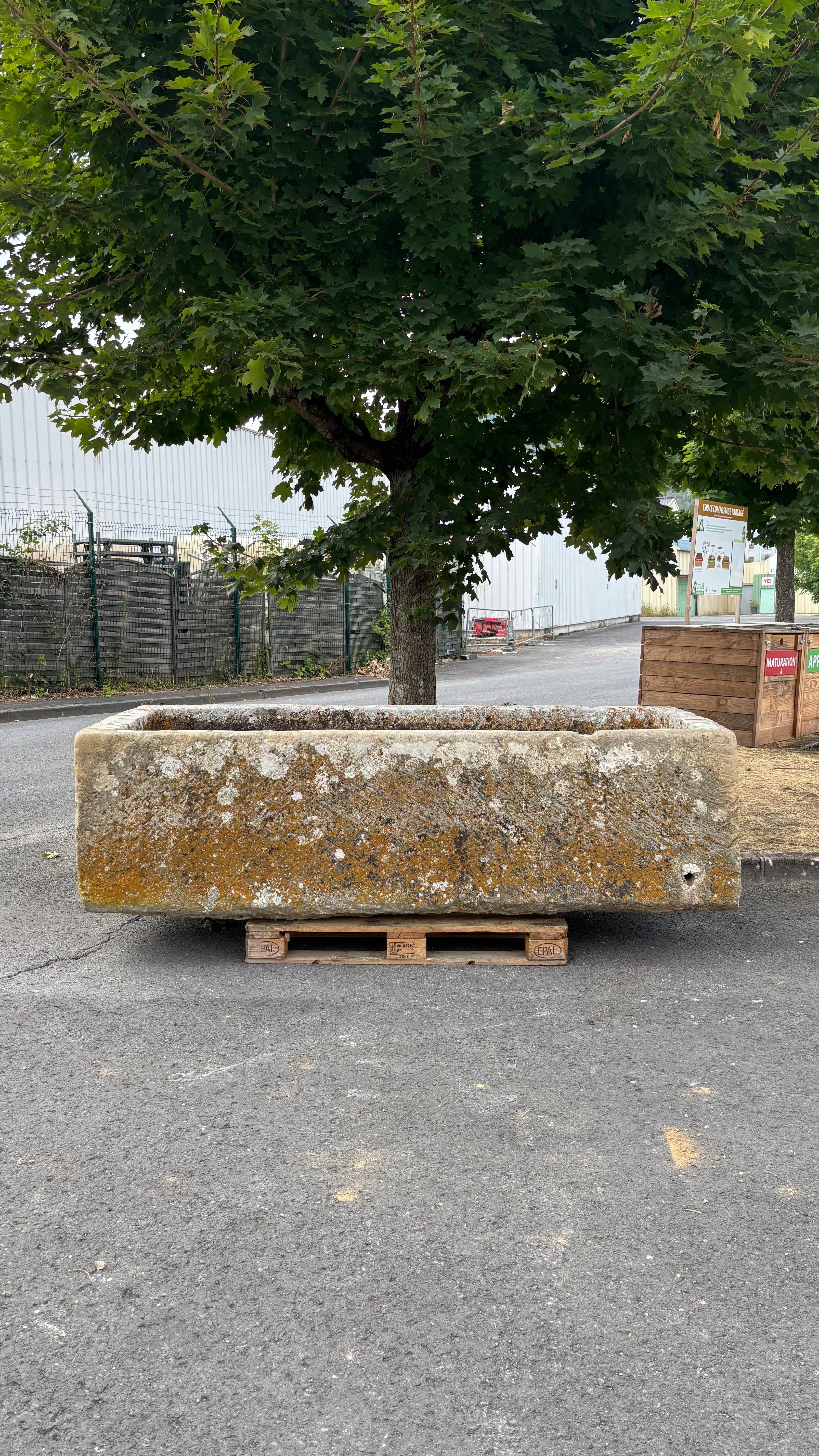 18th Century French Stone Trough | Antique Garden Fountain Basin