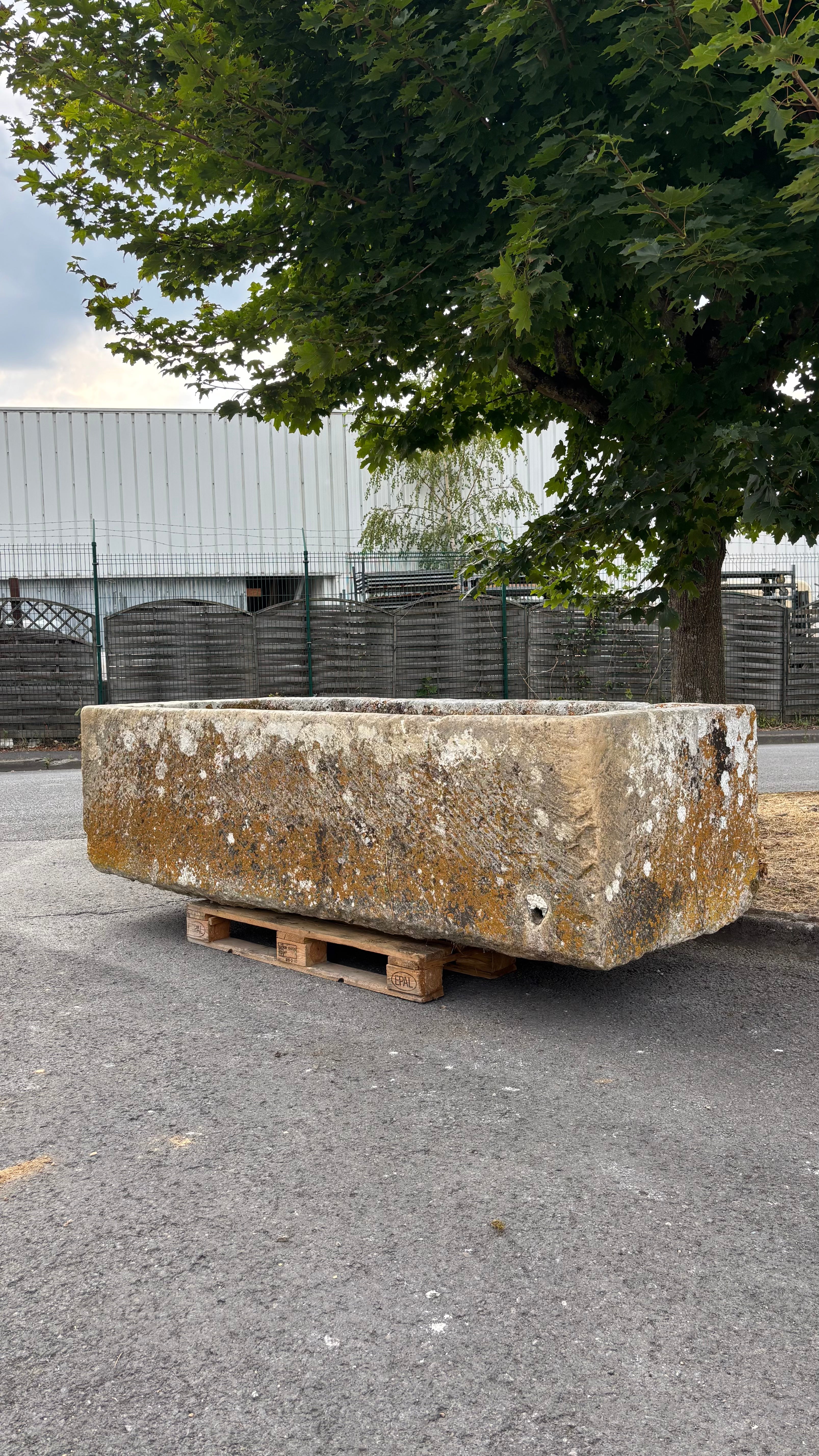18th Century French Stone Trough | Antique Garden Fountain Basin