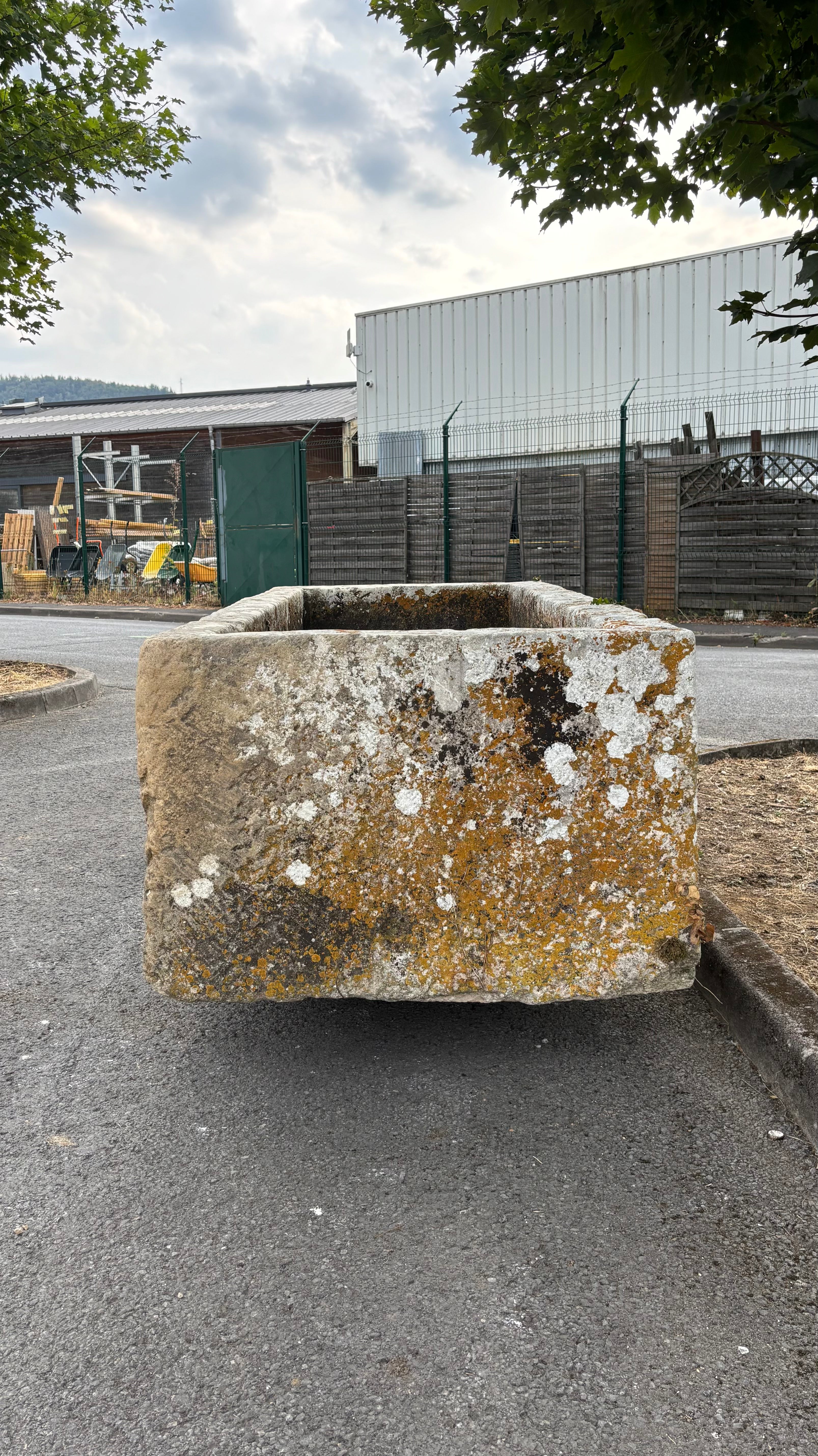 18th Century French Stone Trough | Antique Garden Fountain Basin