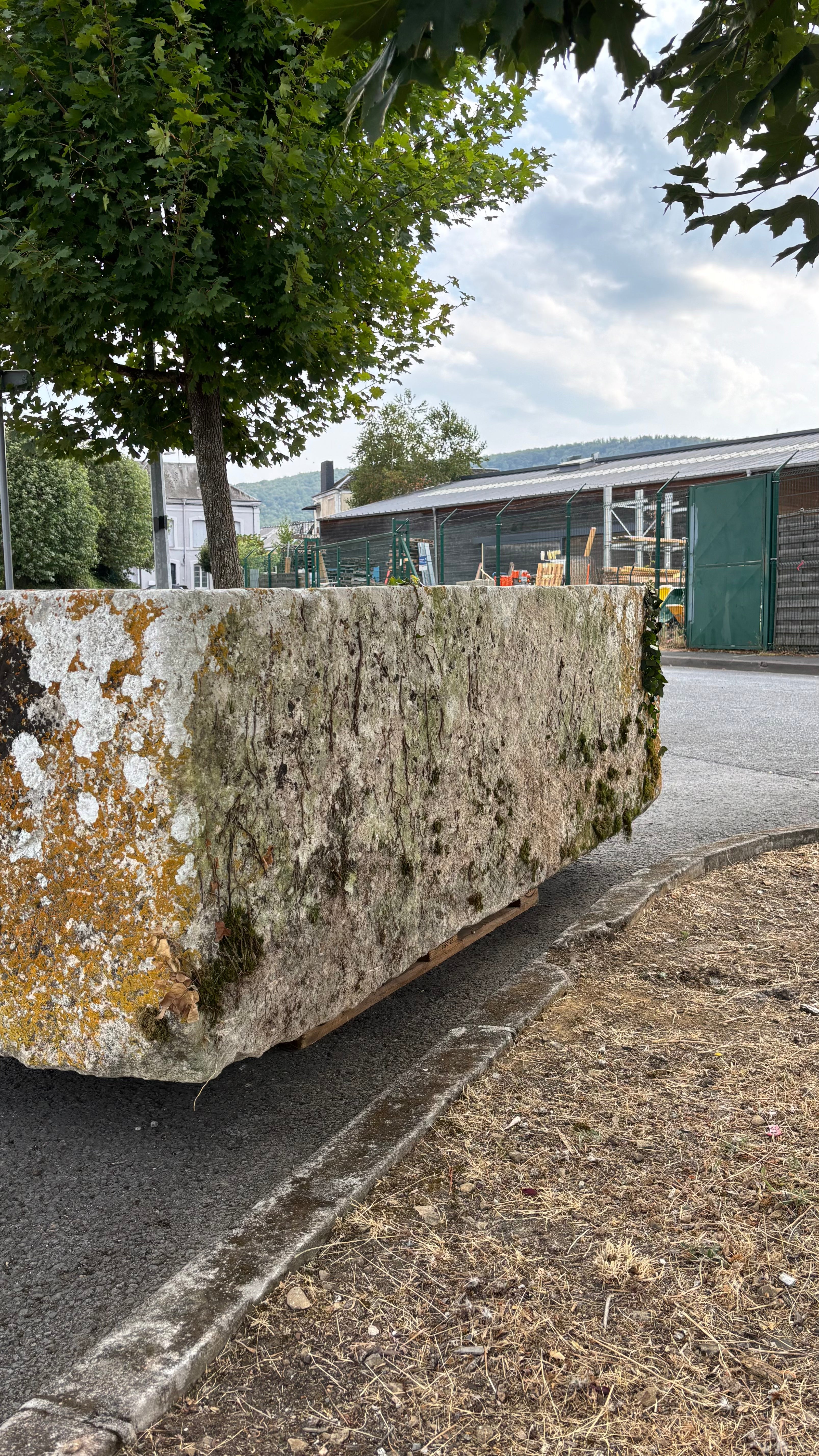 18th Century French Stone Trough | Antique Garden Fountain Basin
