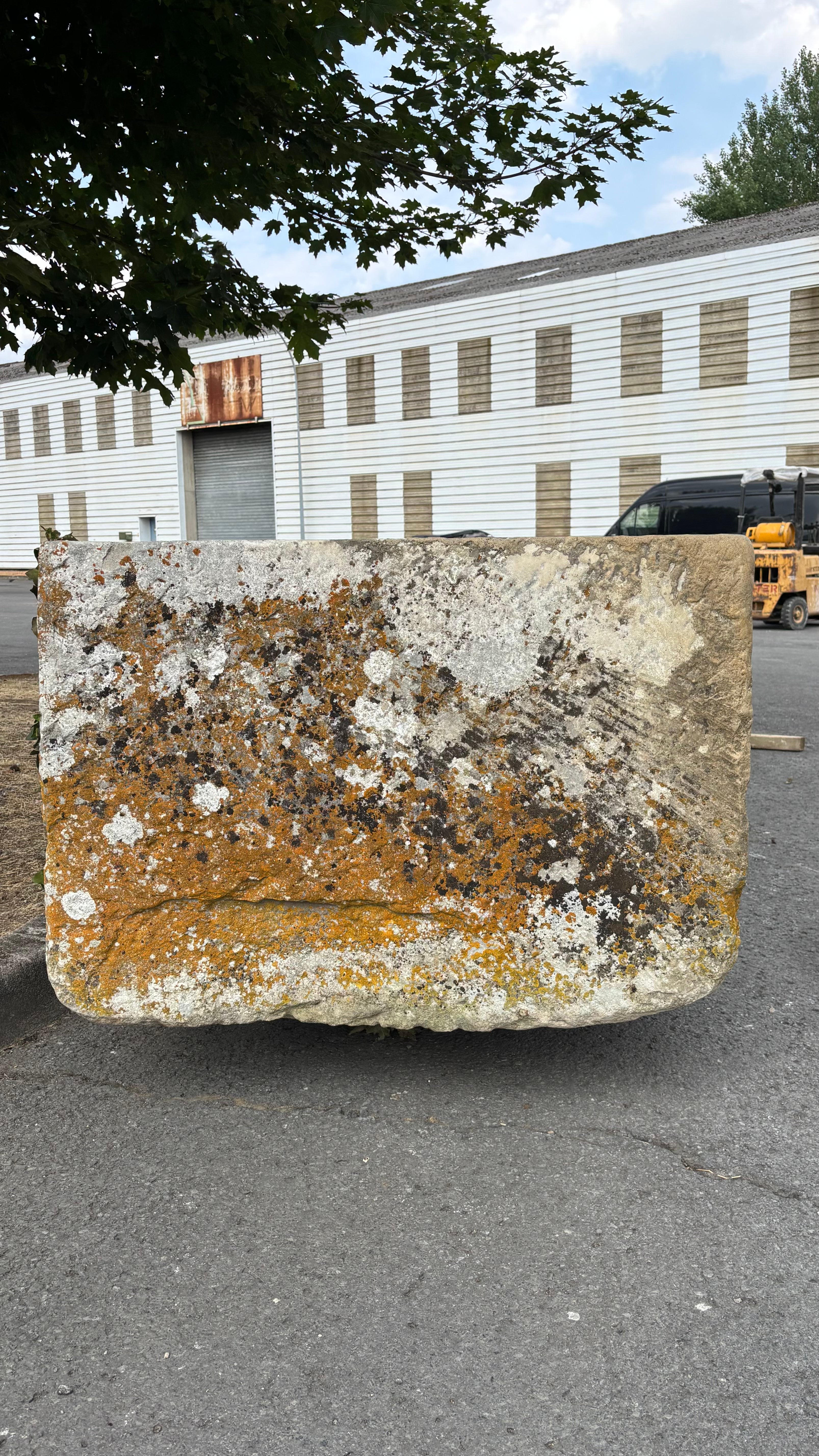 18th Century French Stone Trough | Antique Garden Fountain Basin