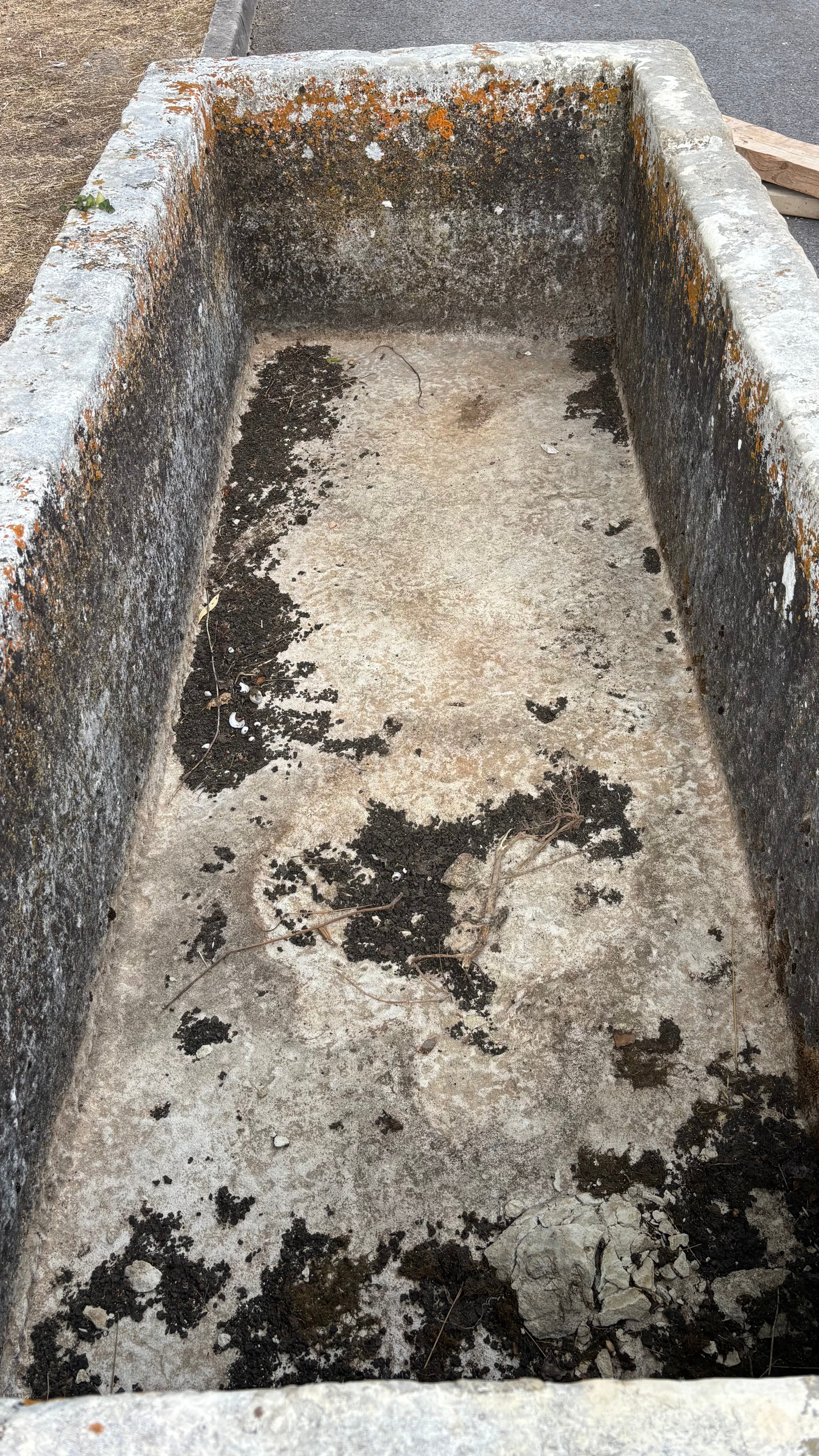 18th Century French Stone Trough | Antique Garden Fountain Basin