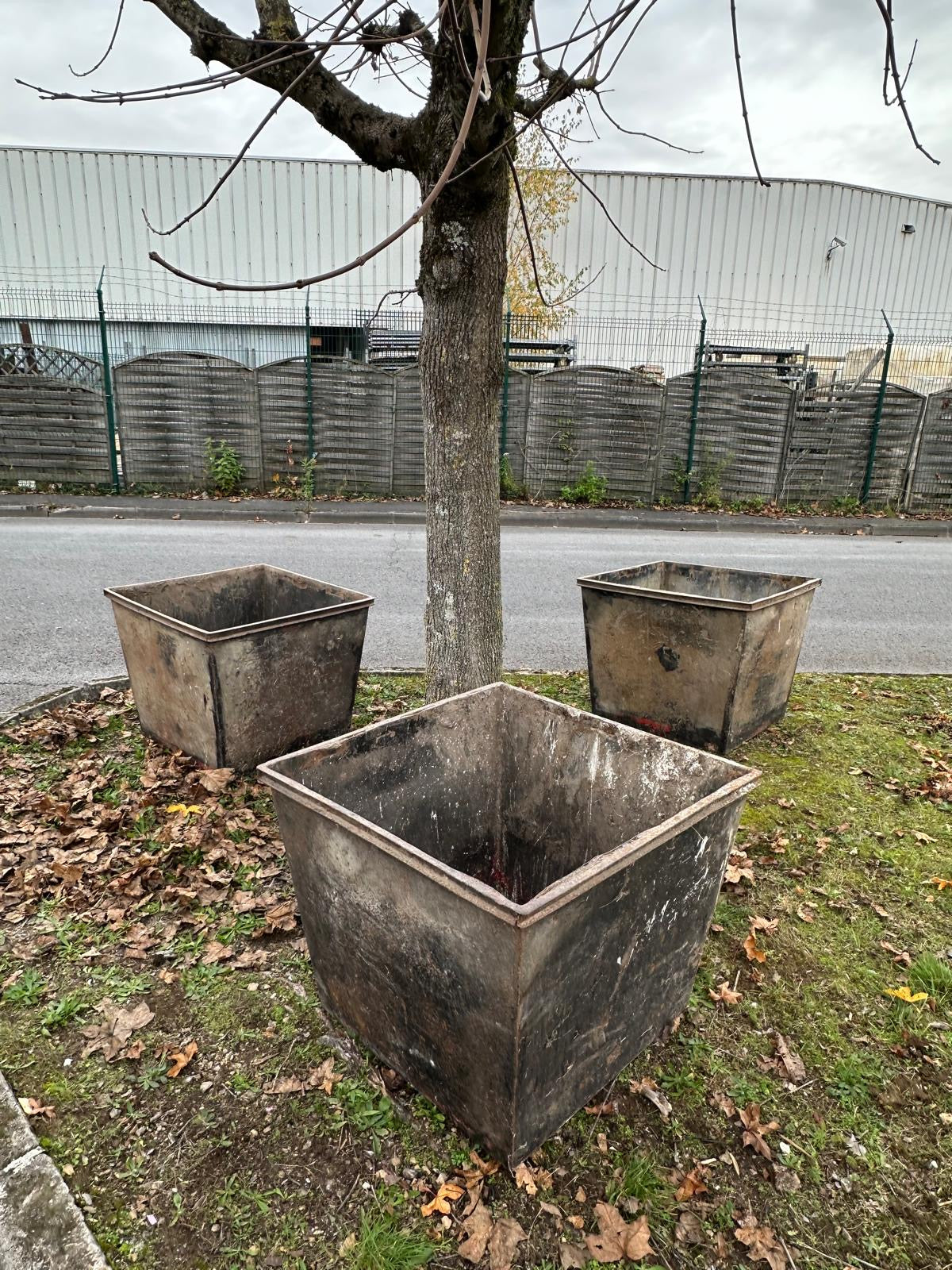 Set of 3 Steel Planters | Timeless Garden and Outdoor Feature