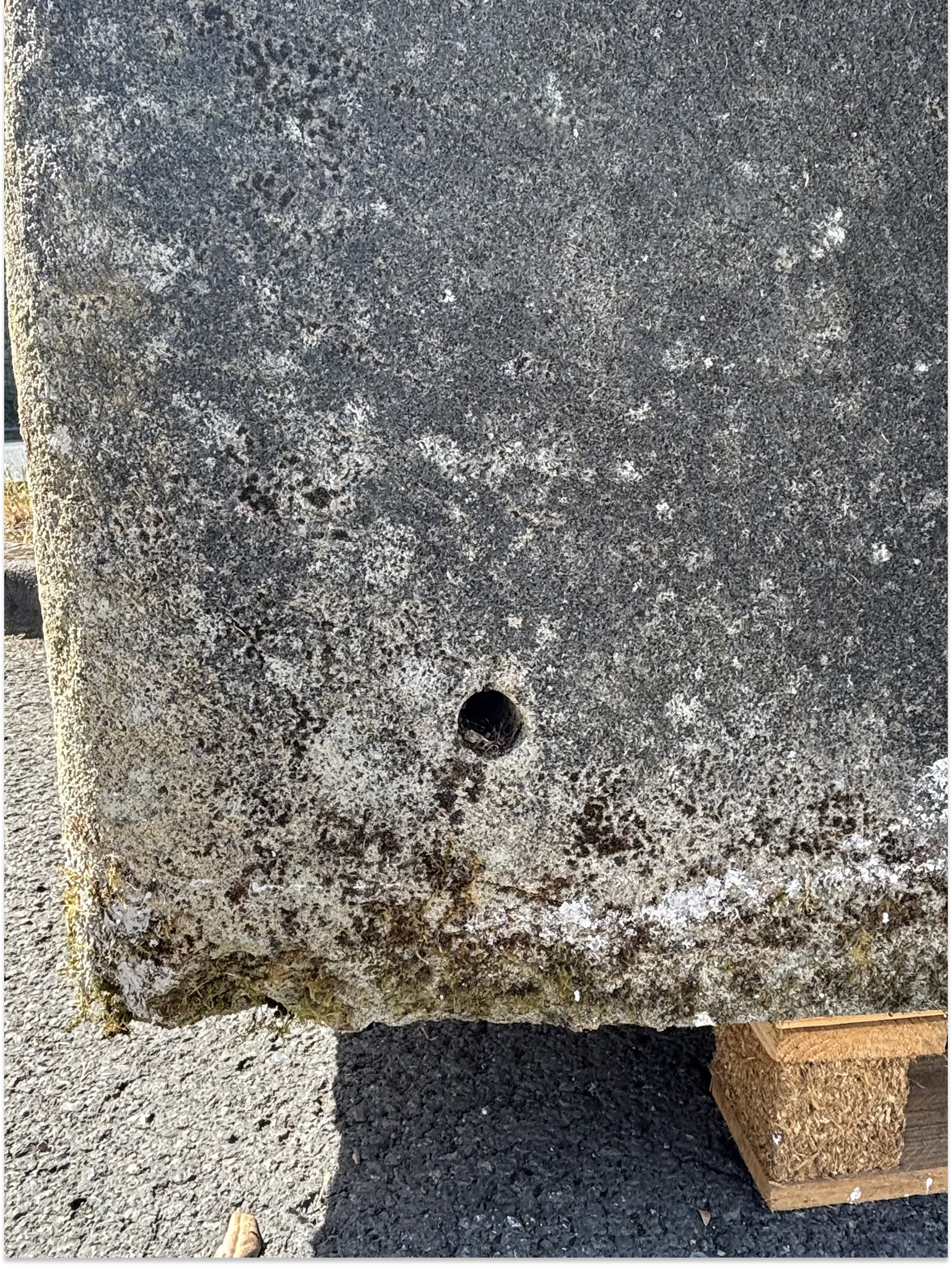 Antique French Stone Trough Circa 1870 | Reclaimed Stone Garden Planter