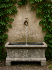 Antique Stone Planter | Timeless Garden Feature