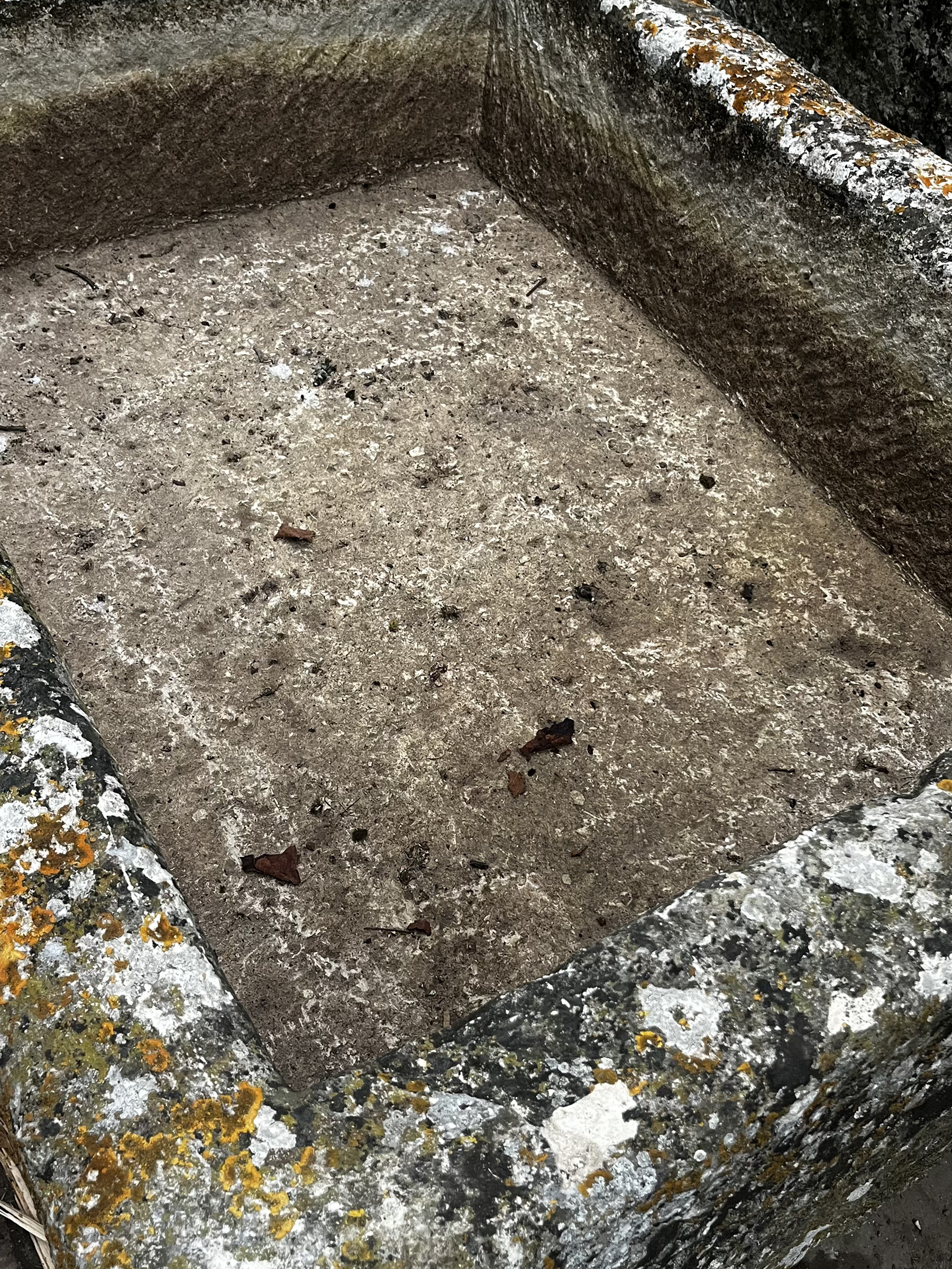 Antique Limestone Garden Trough