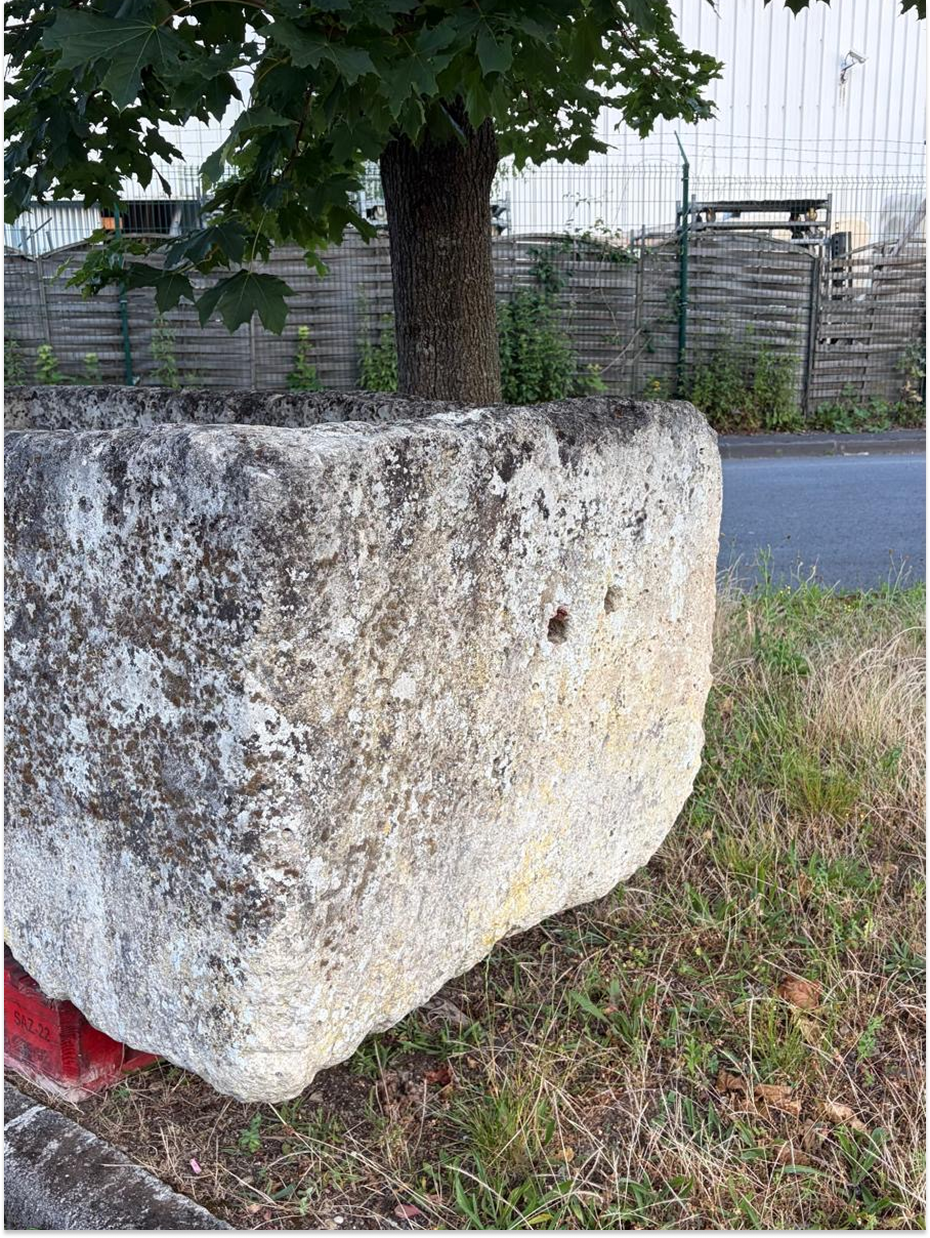 Antique French Limestone Trough Circa 1830 | Reclaimed Stone Garden Planter