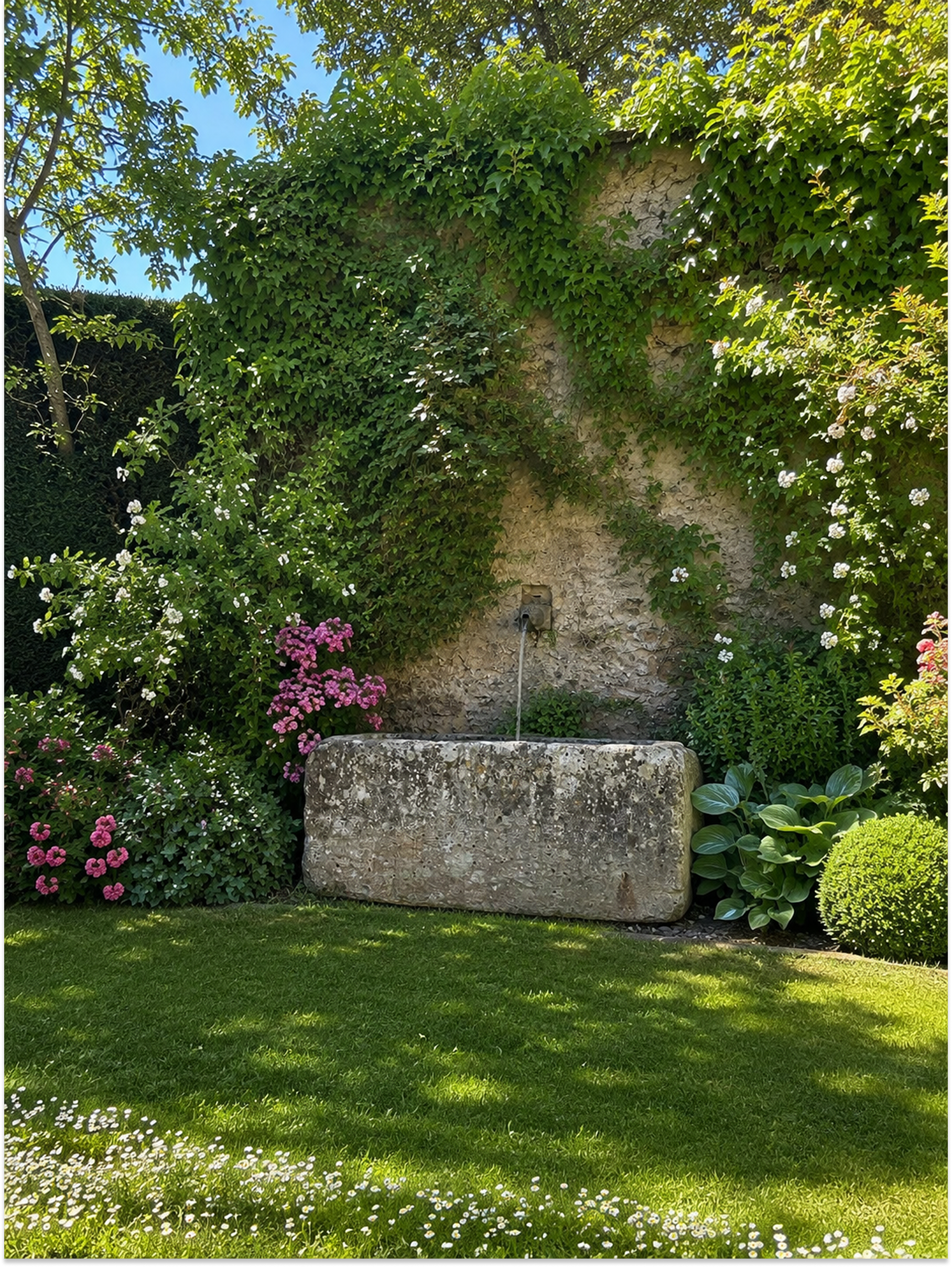 Antique French limestone basin circa 1830

Reclaimed stone garden basin from Angoulême France

Architectural salvage limestone basin with natural patina

Historic French limestone fountain basin

Hand carved antique limestone garden planter

Luxury reclaimed limestone basin for landscape design

European architectural salvage stone basin

Antique stone basin with weathered limestone texture