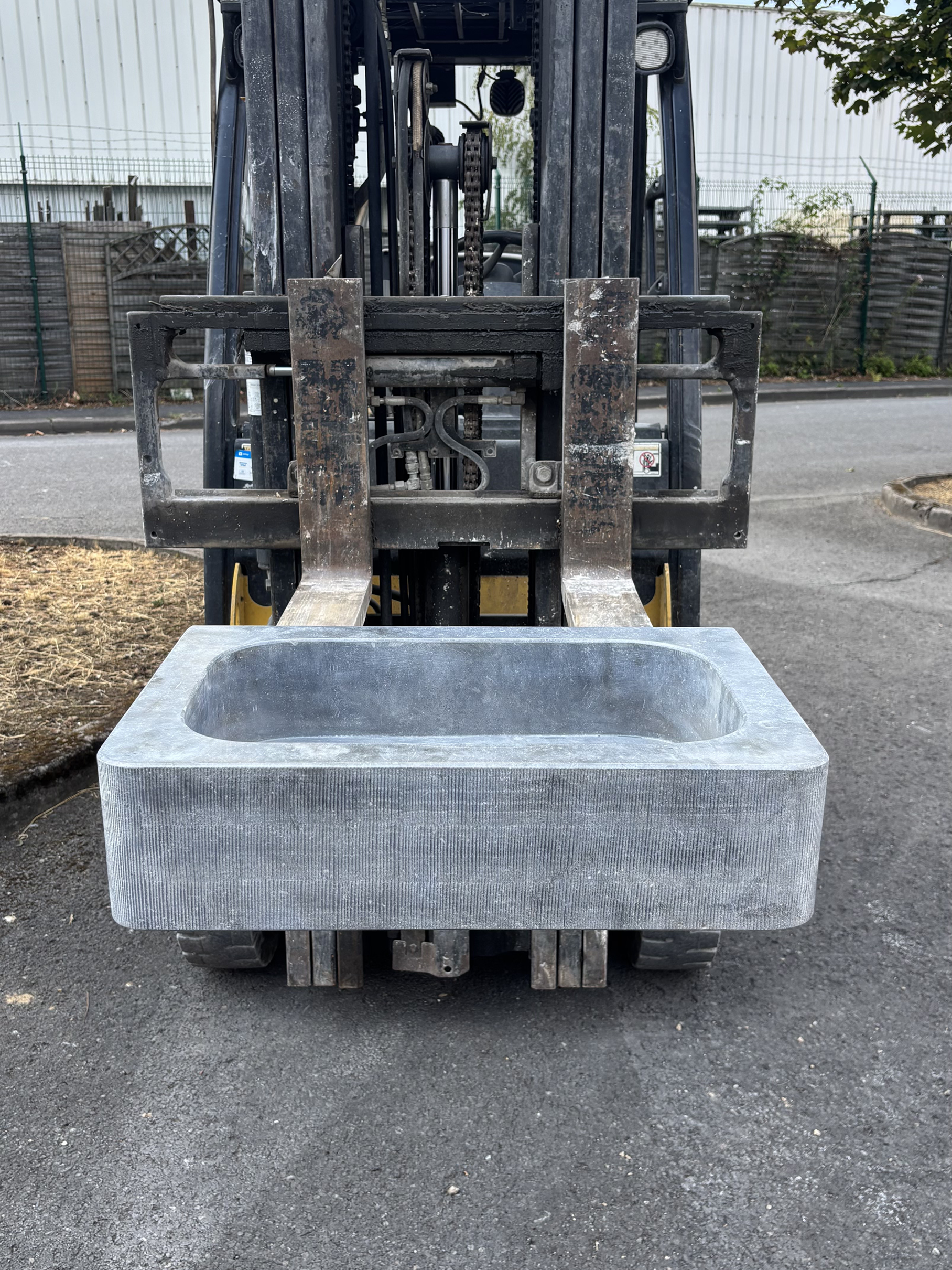 Belgian bluestone sink circa mid 20th century
