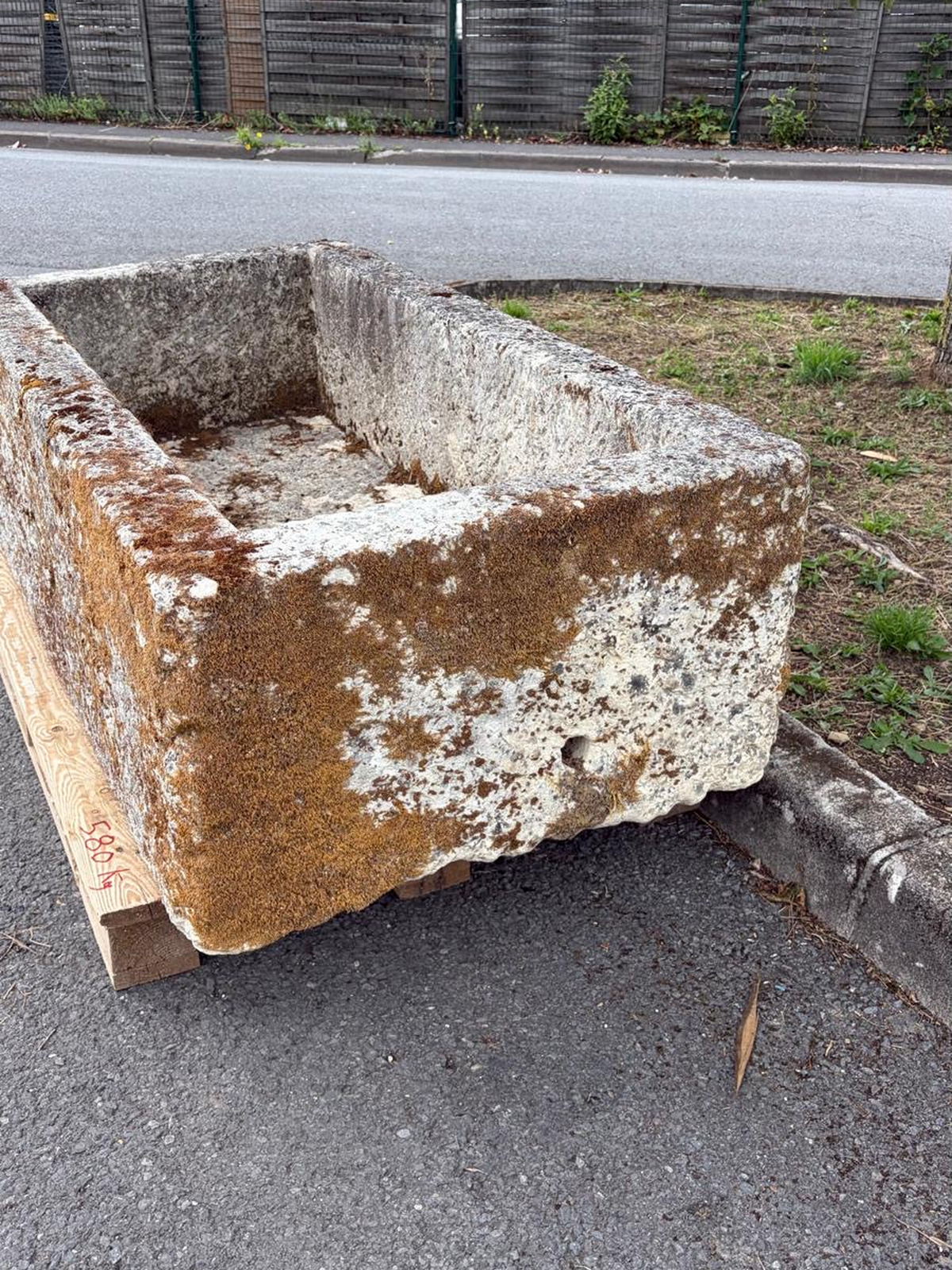 18th-Century Limestone Trough | Antique French Stone Trough