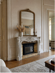 Style Louis XV Impressive 19th-Century Fireplace