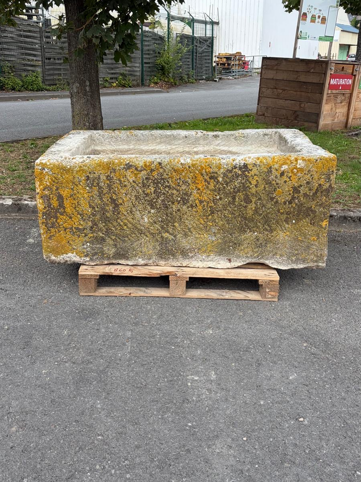 18th-Century Limestone Trough France | Antique French Stone Trough