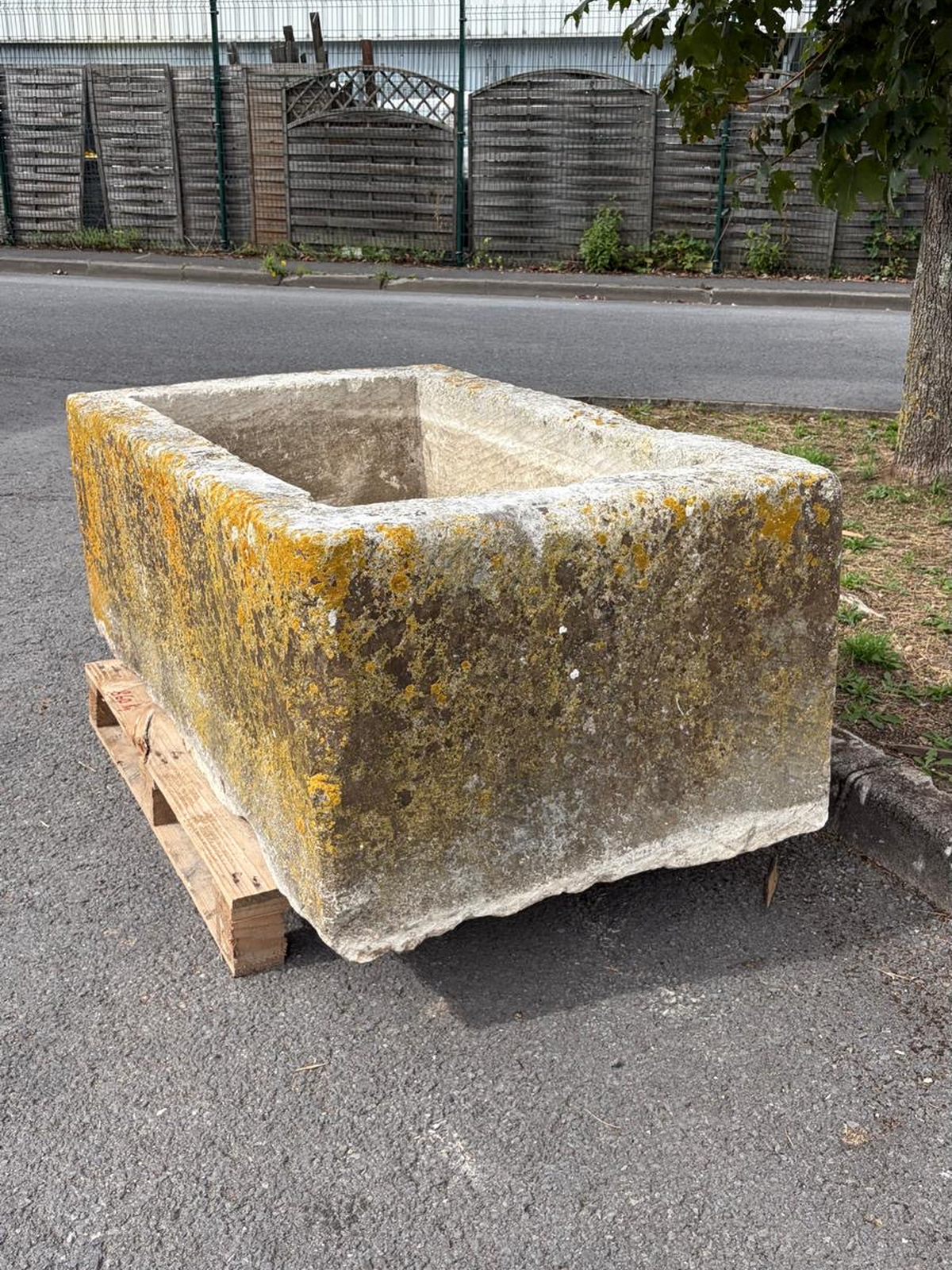 18th-Century Limestone Trough France | Antique French Stone Trough