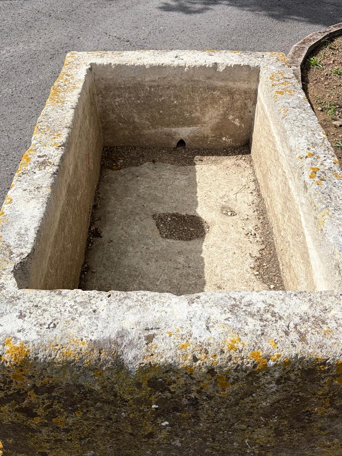 18th-Century Limestone Trough France | Antique French Stone Trough
