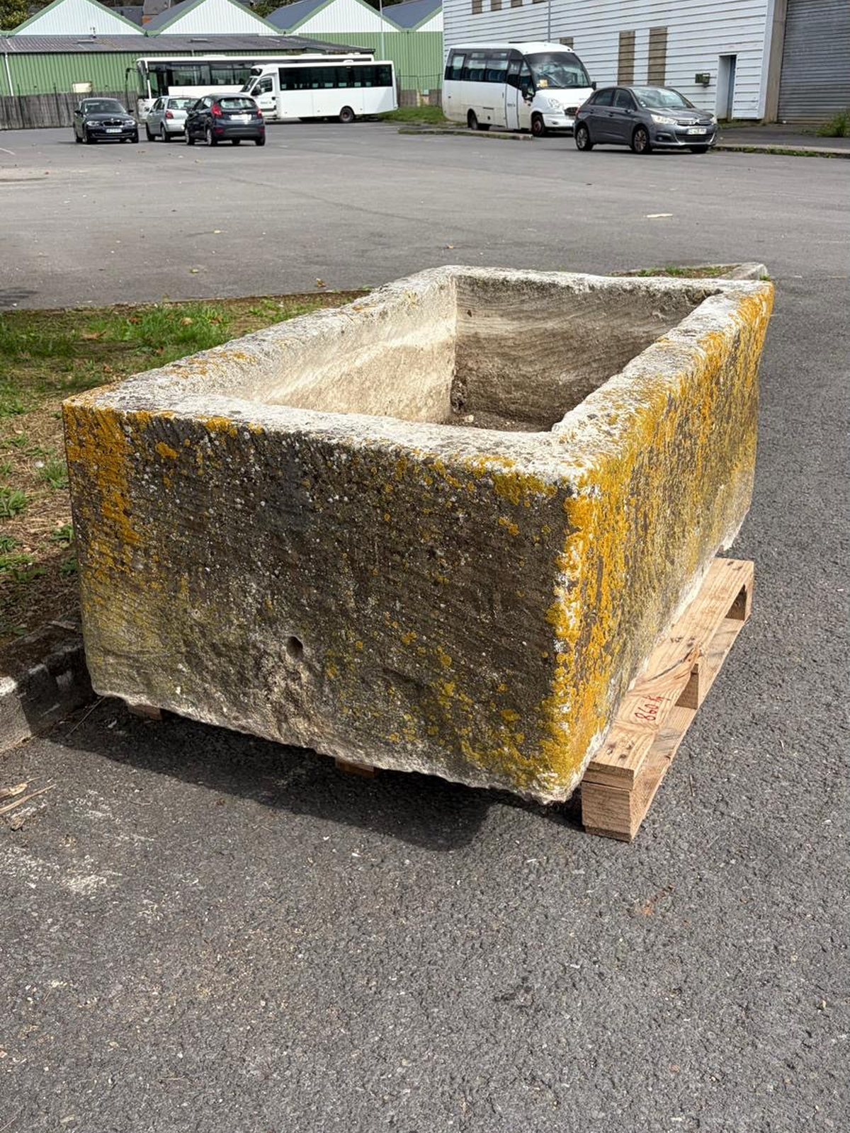 18th-Century Limestone Trough France | Antique French Stone Trough
