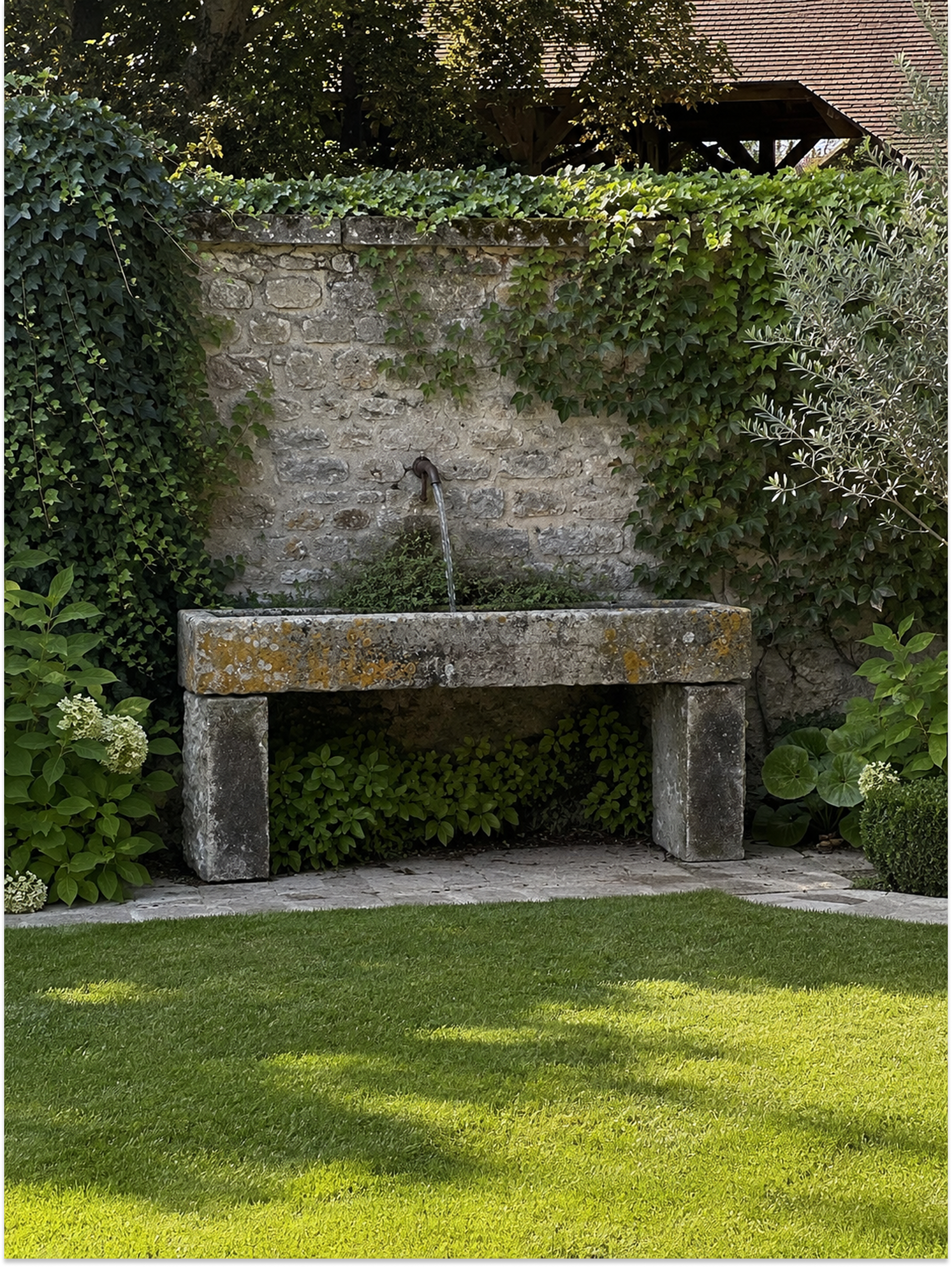Antique Stone Trough