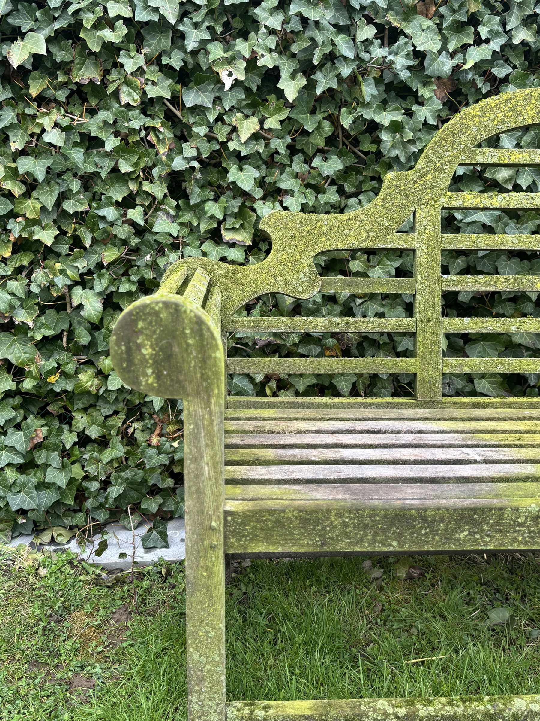 Vintage Wooden Garden Bench
