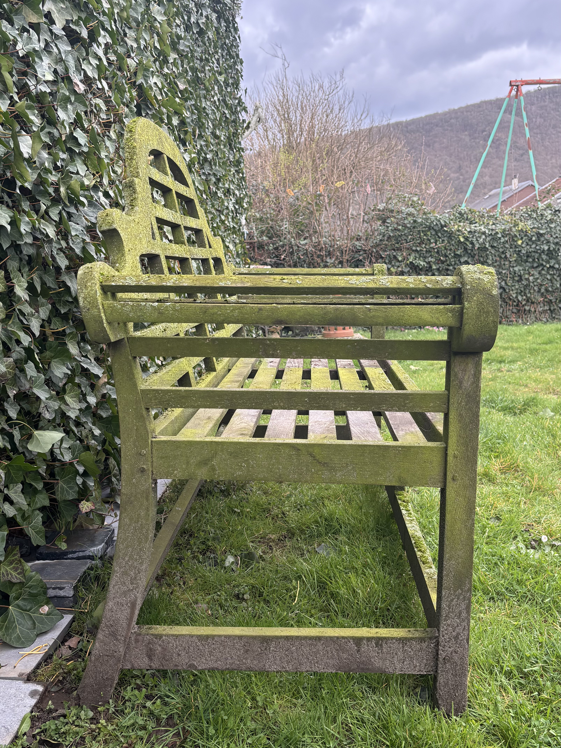 Vintage Wooden Garden Bench