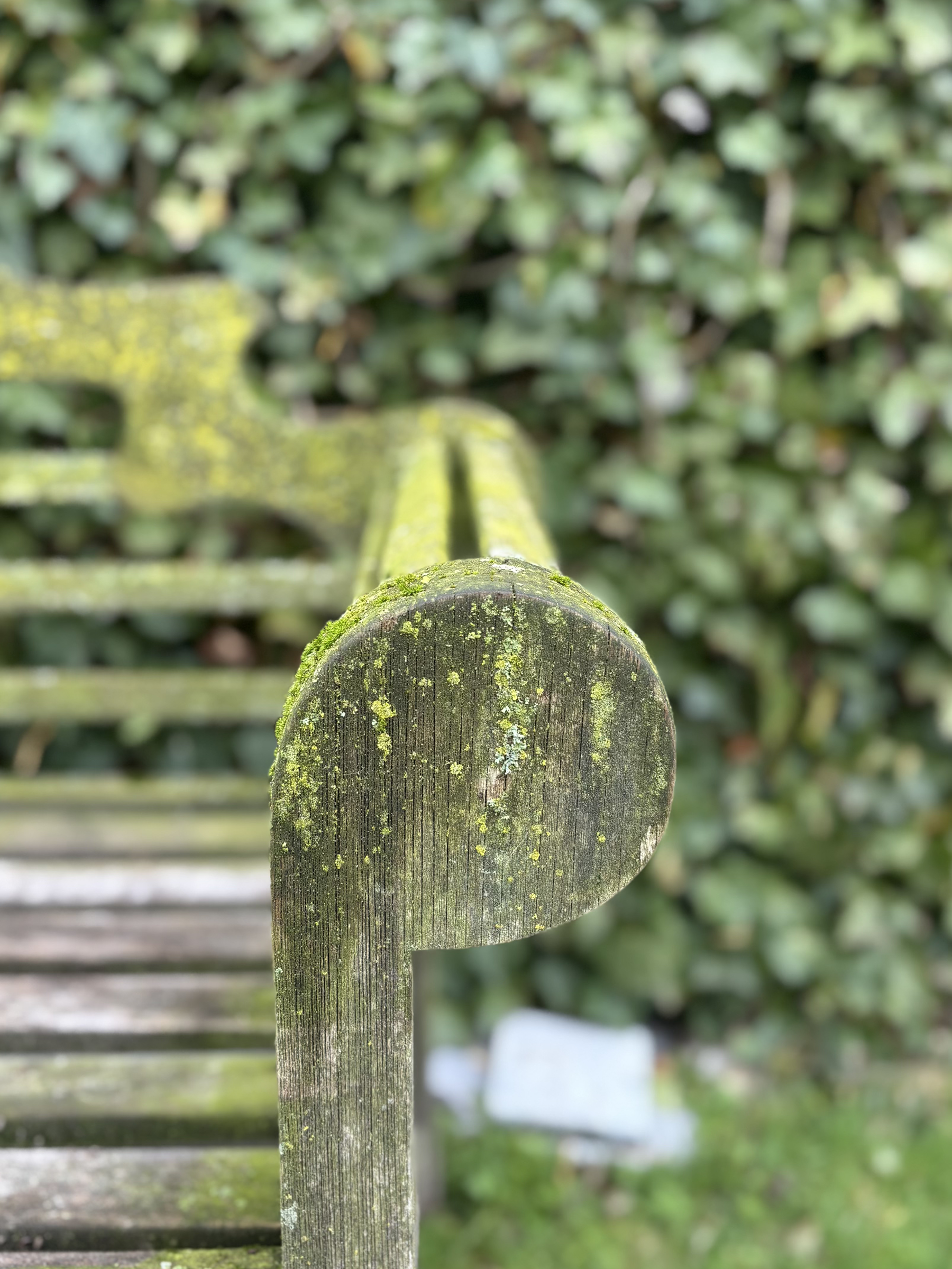 Vintage Wooden Garden Bench