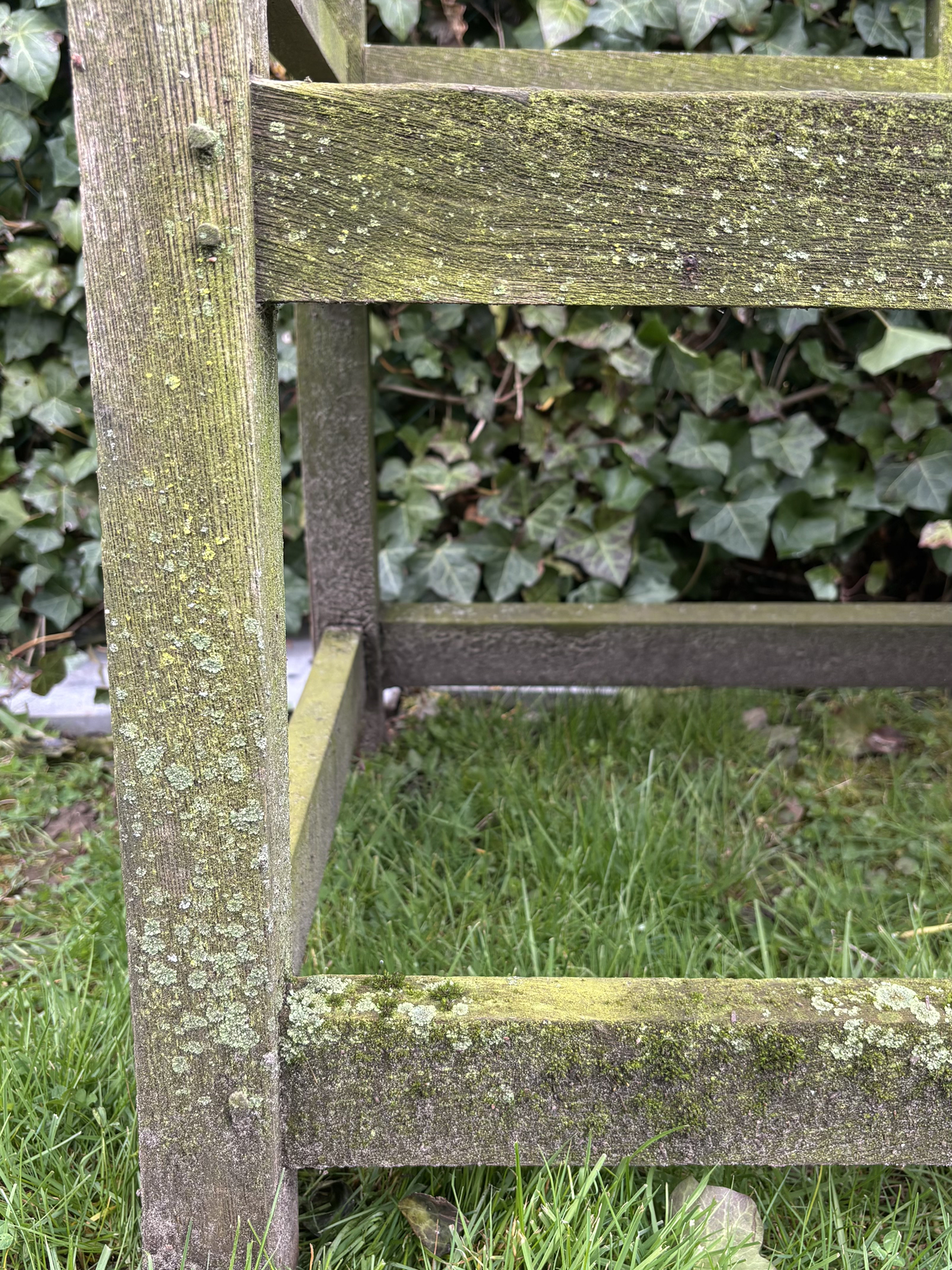 Vintage Wooden Garden Bench