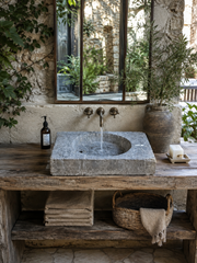 Antique Cassis stone sink circa 1850
