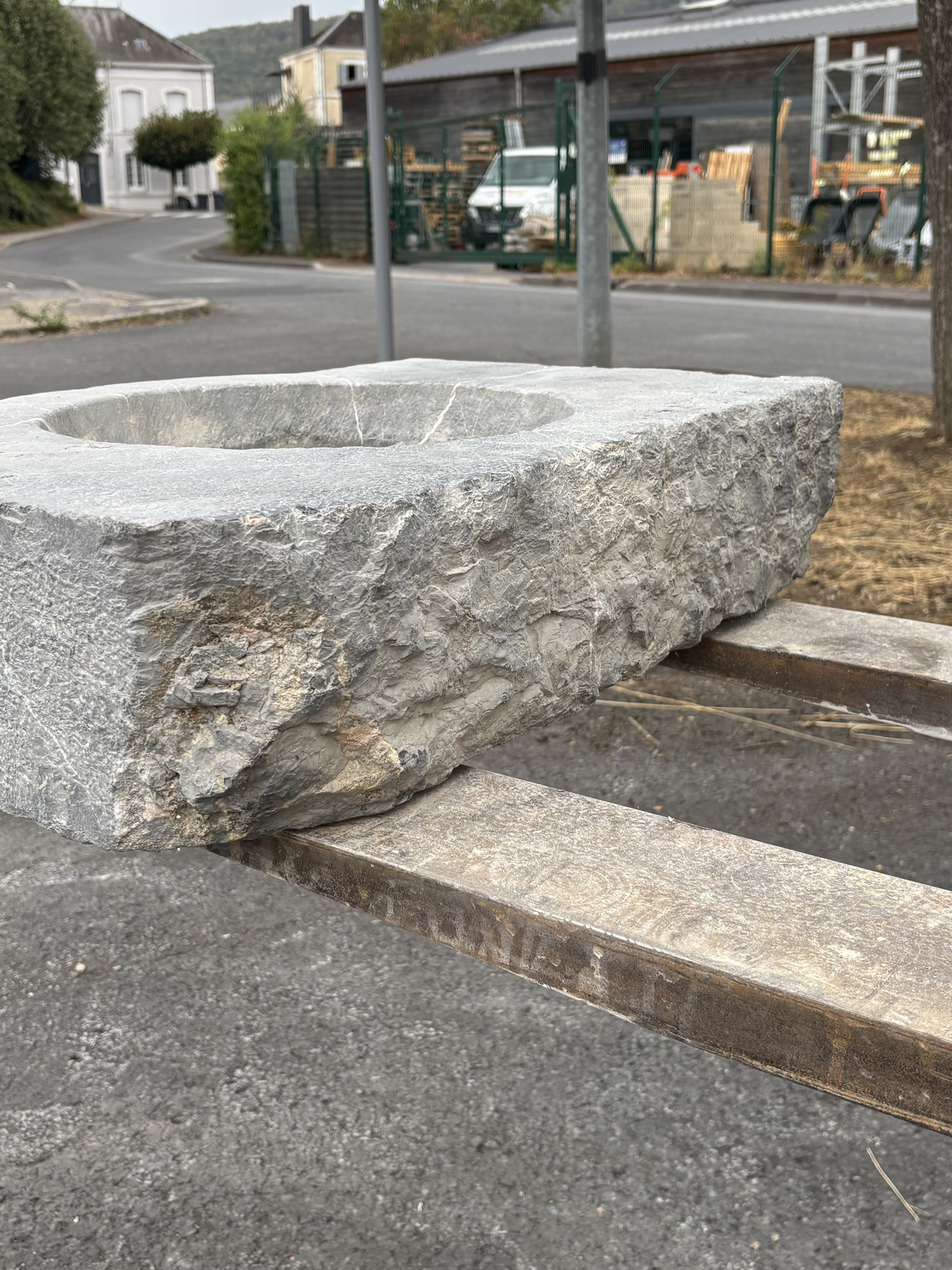 Antique Cassis stone sink circa 1850
