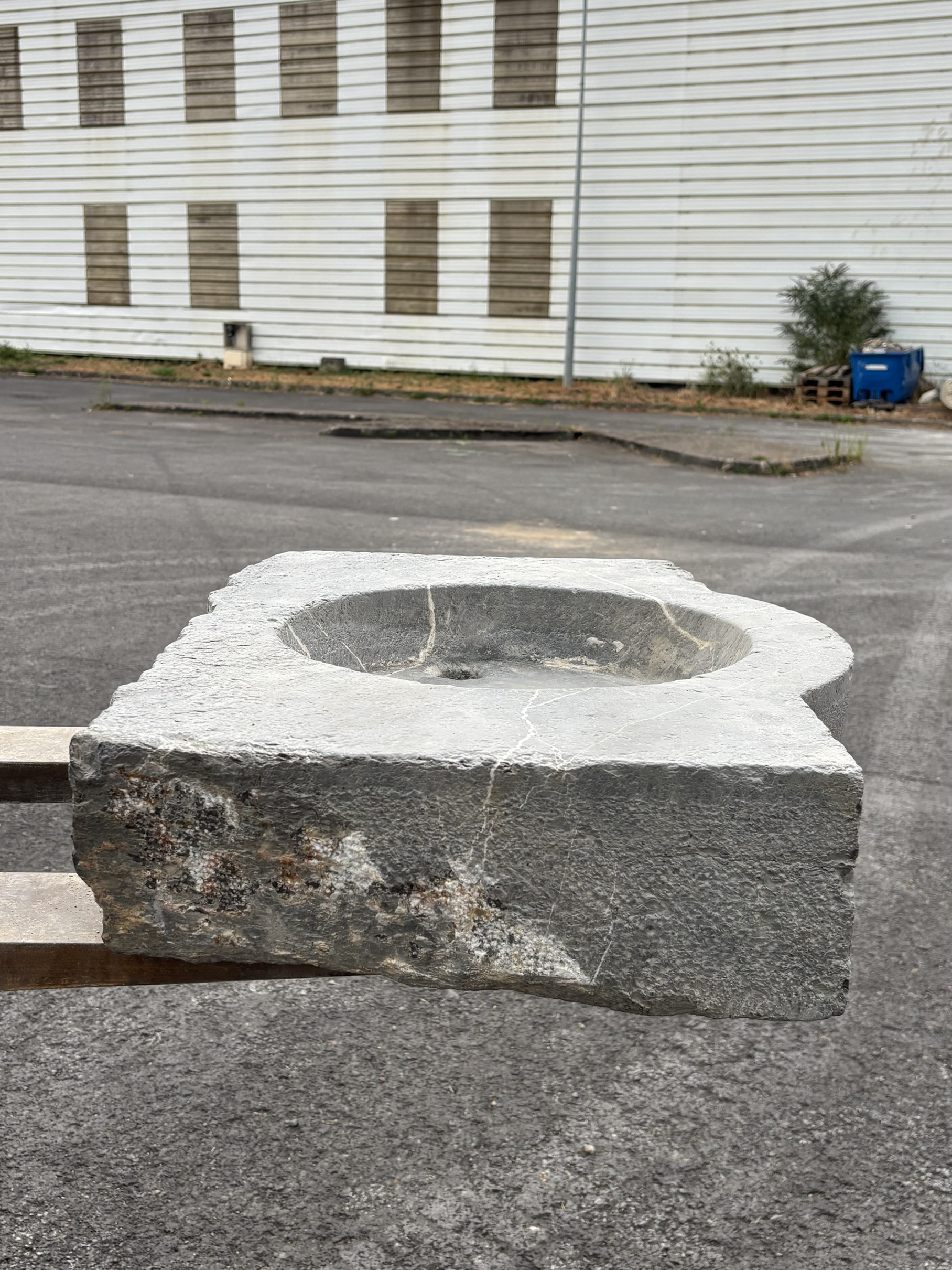 Antique Cassis stone sink circa 1850
