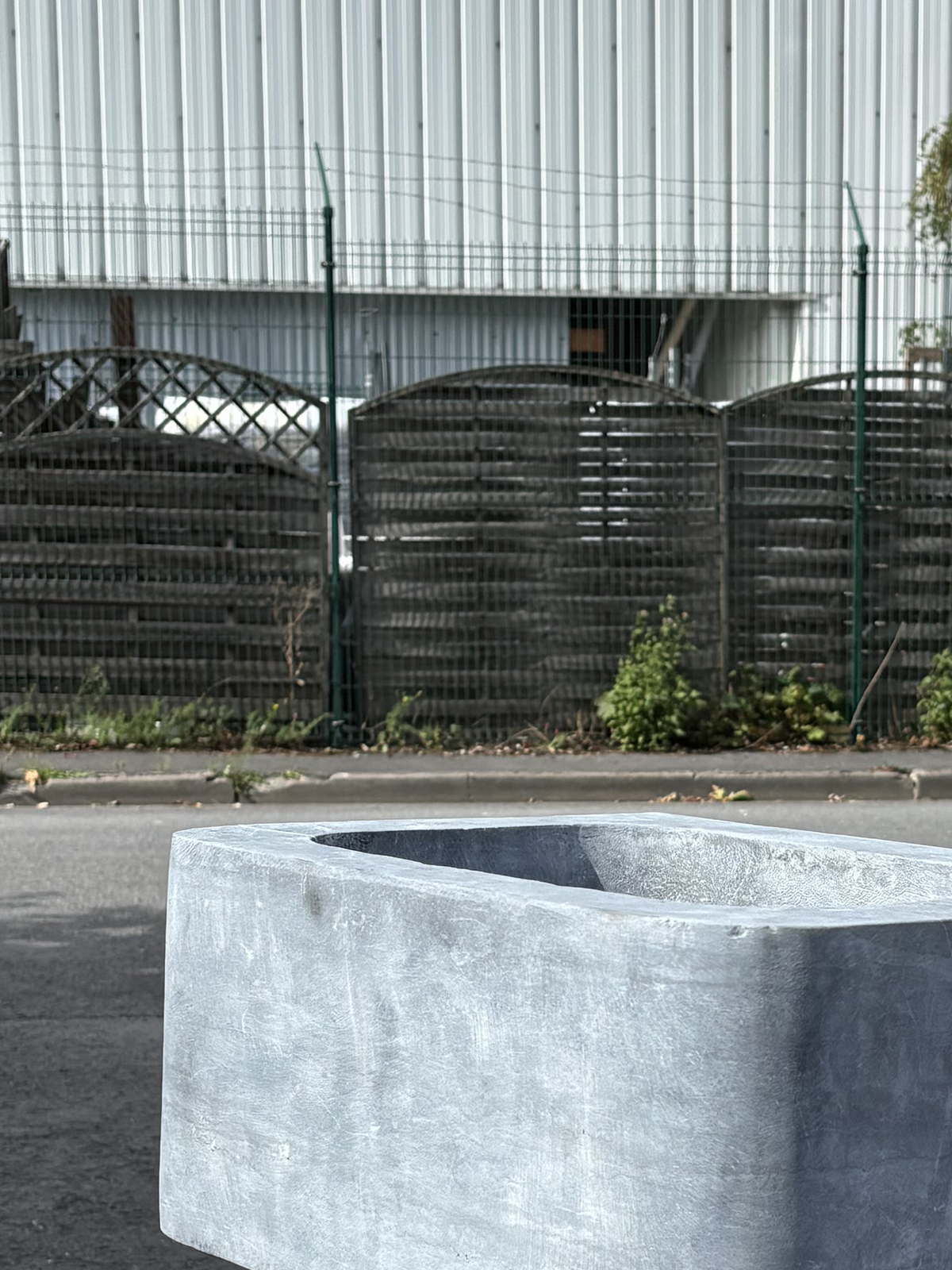 Monolithic Blue-Grey Limestone Sink | Antique French Stone Basin