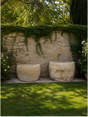 Antique Natural Stone Troughs