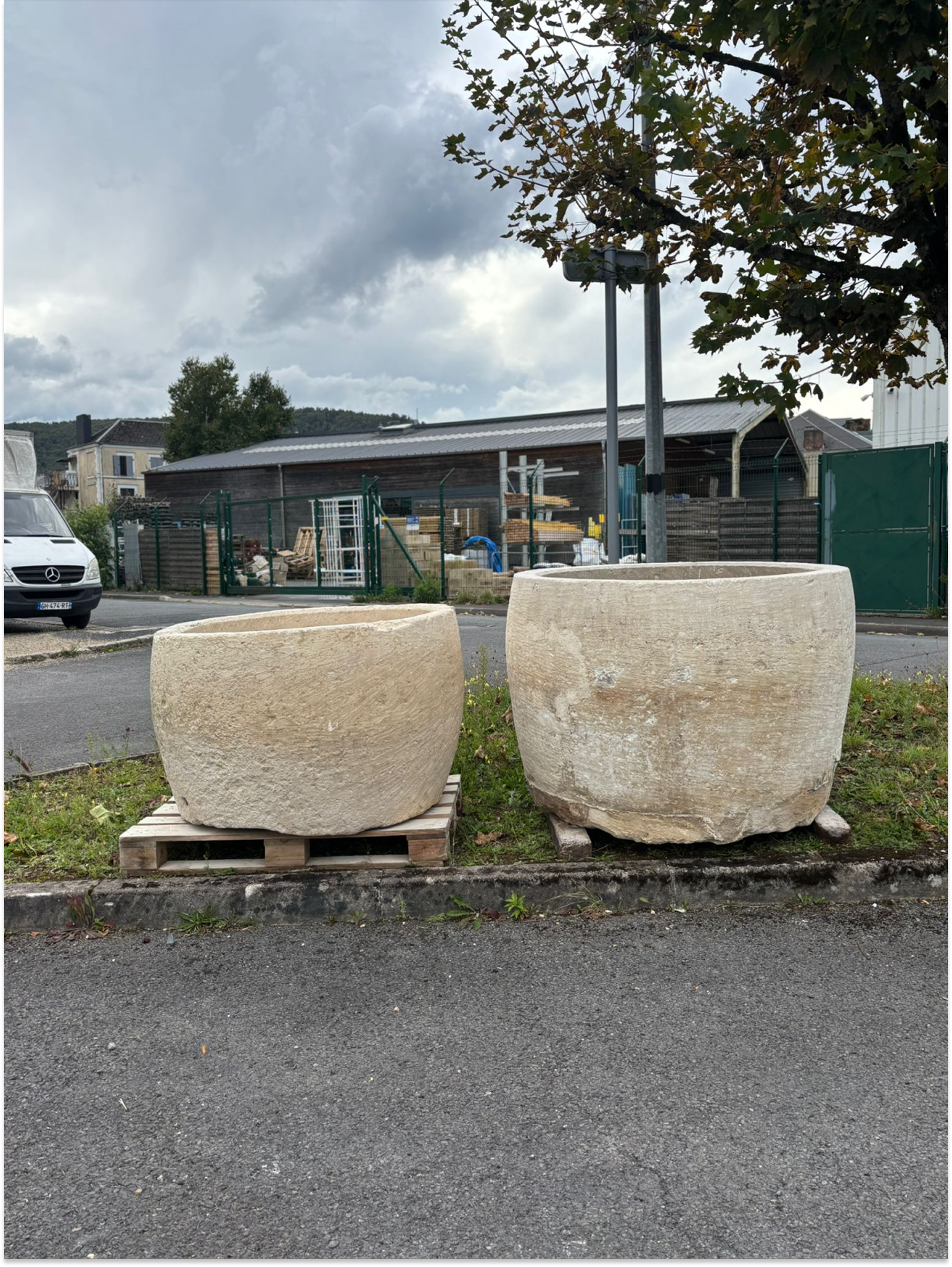 Antique Natural Stone Troughs