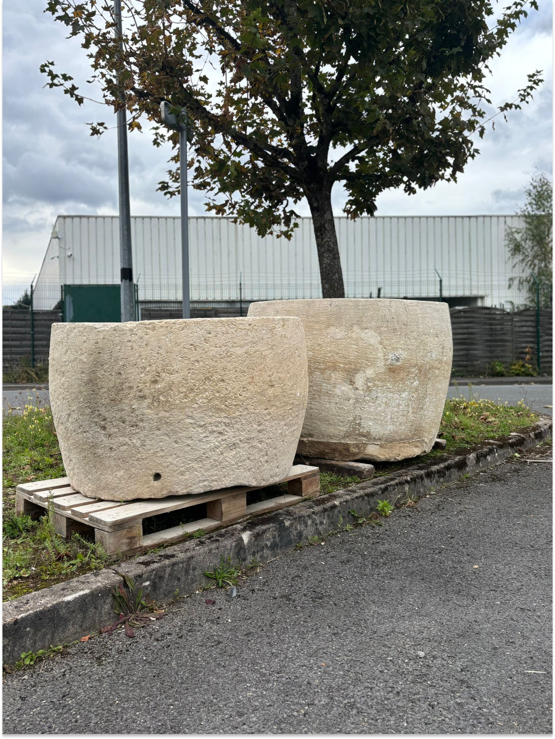 Antique Natural Stone Troughs