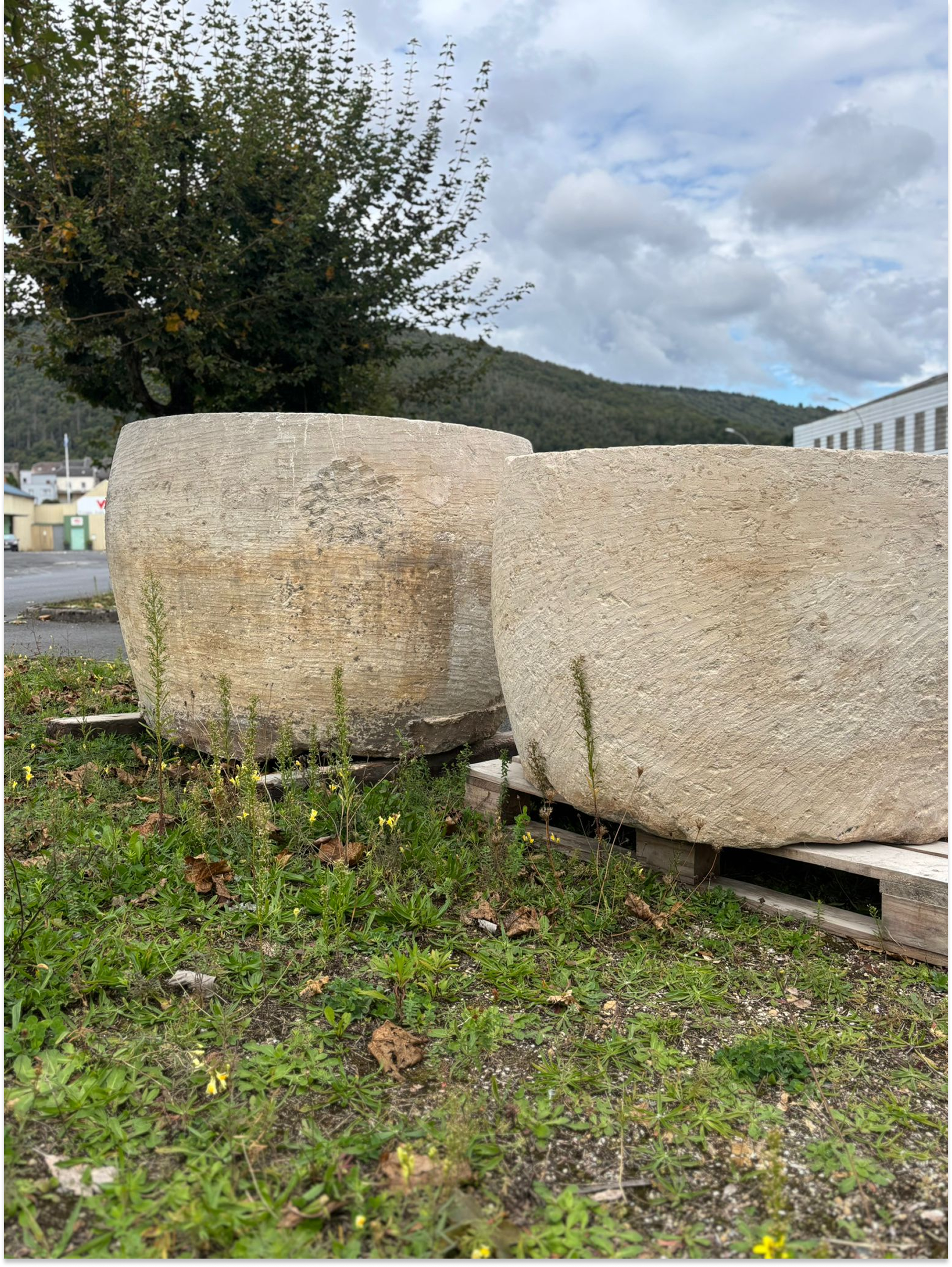 Antique Natural Stone Troughs