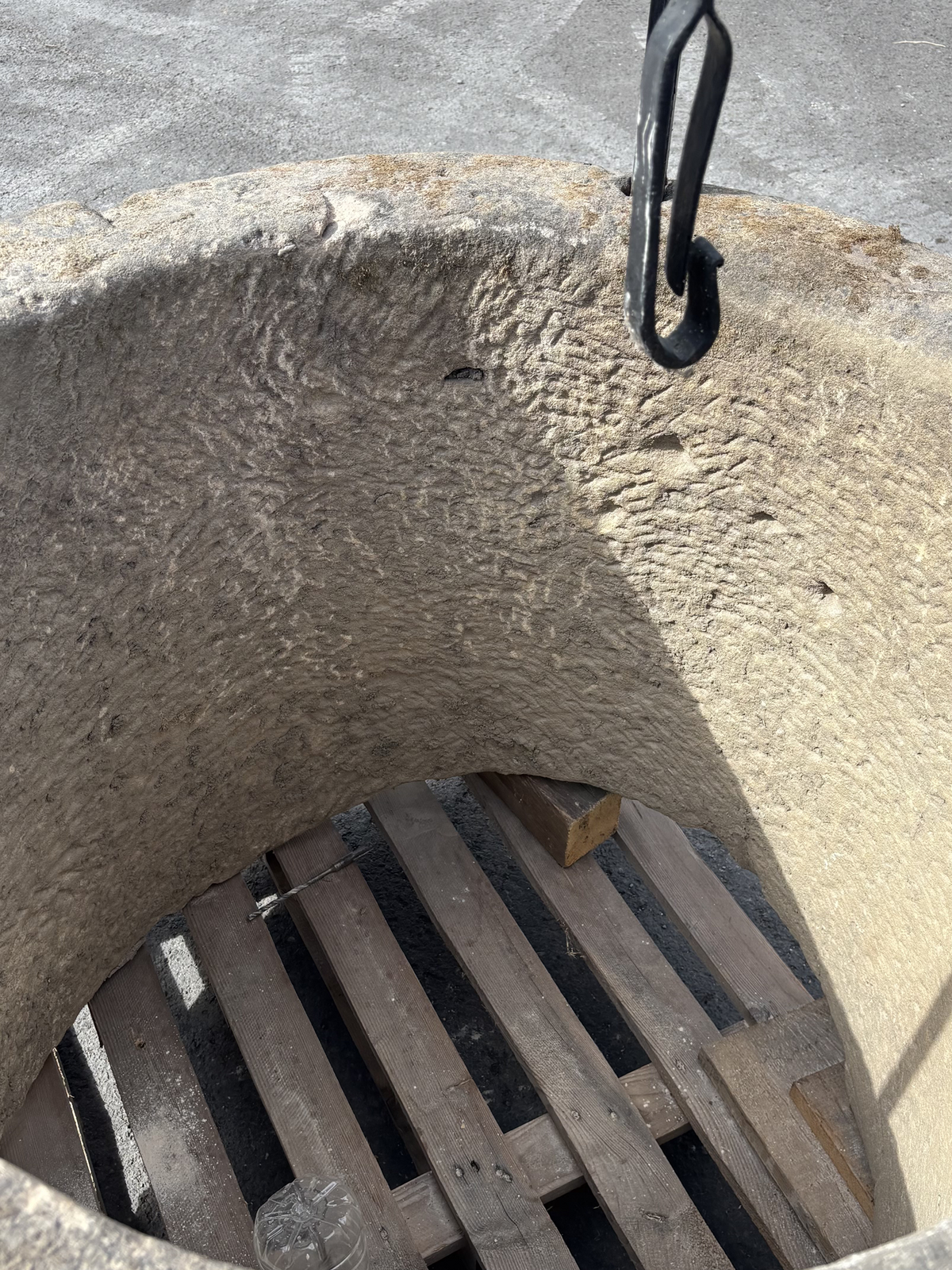 Antique stone well circa 18th century
