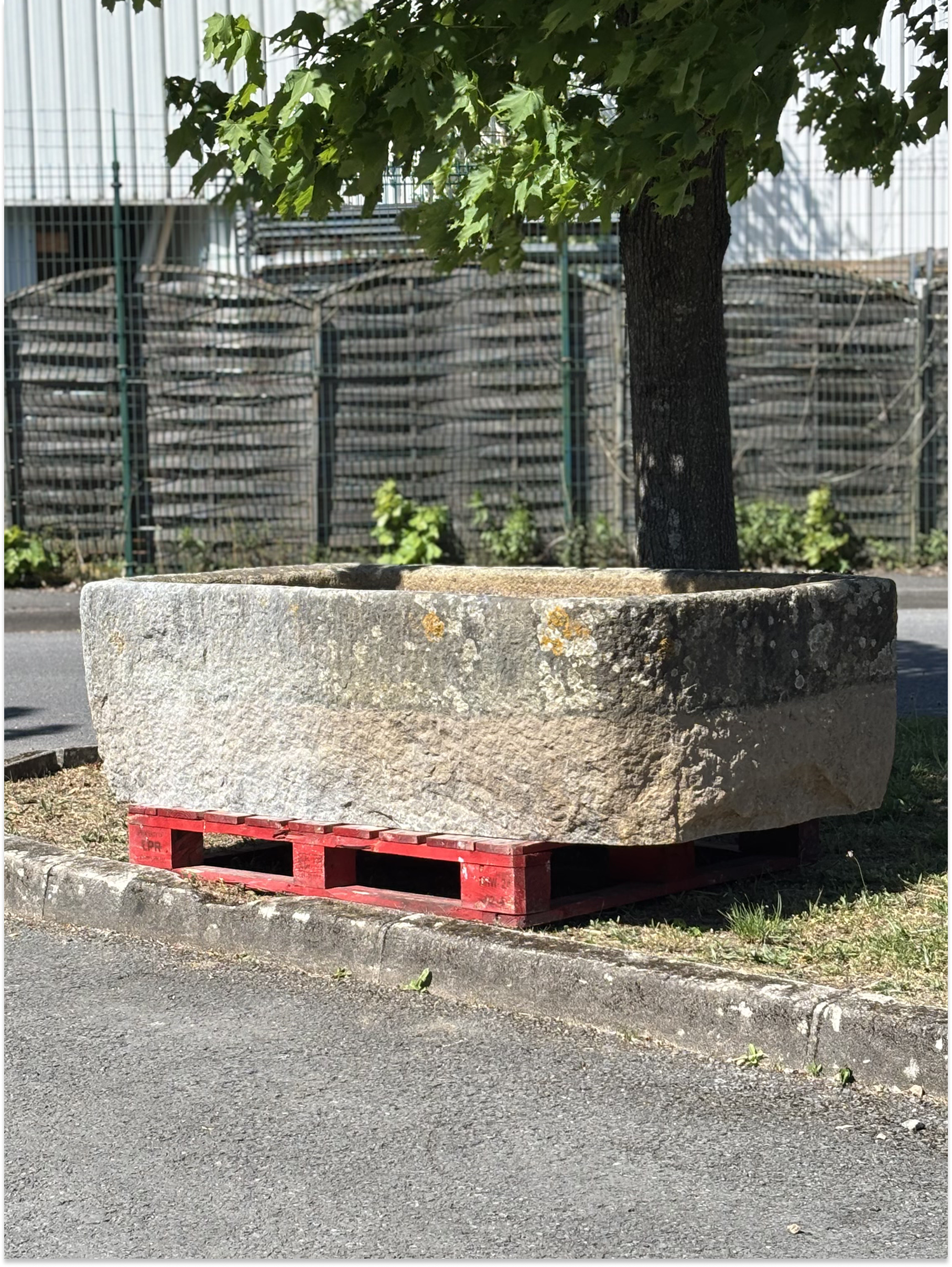 Stunning Antique Granite Trough From Normandy