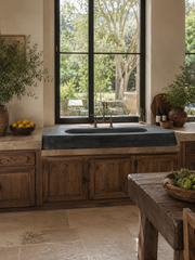 Antique Belgian Slate Sink Circa 1820 | Reclaimed Stone Sink