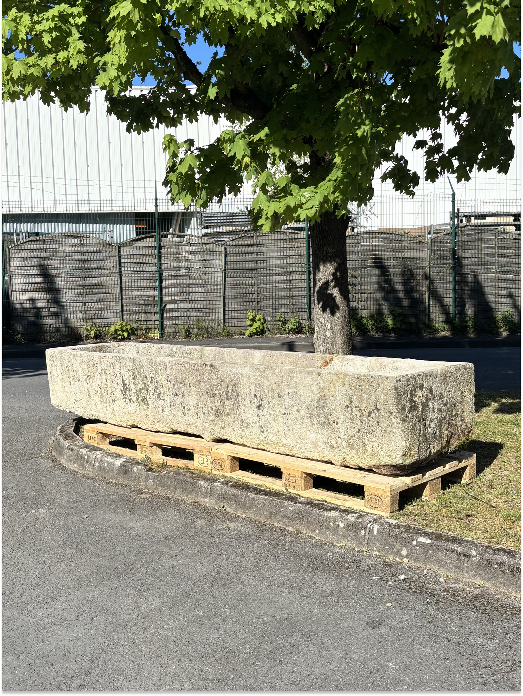 Large Antique Stone Trough